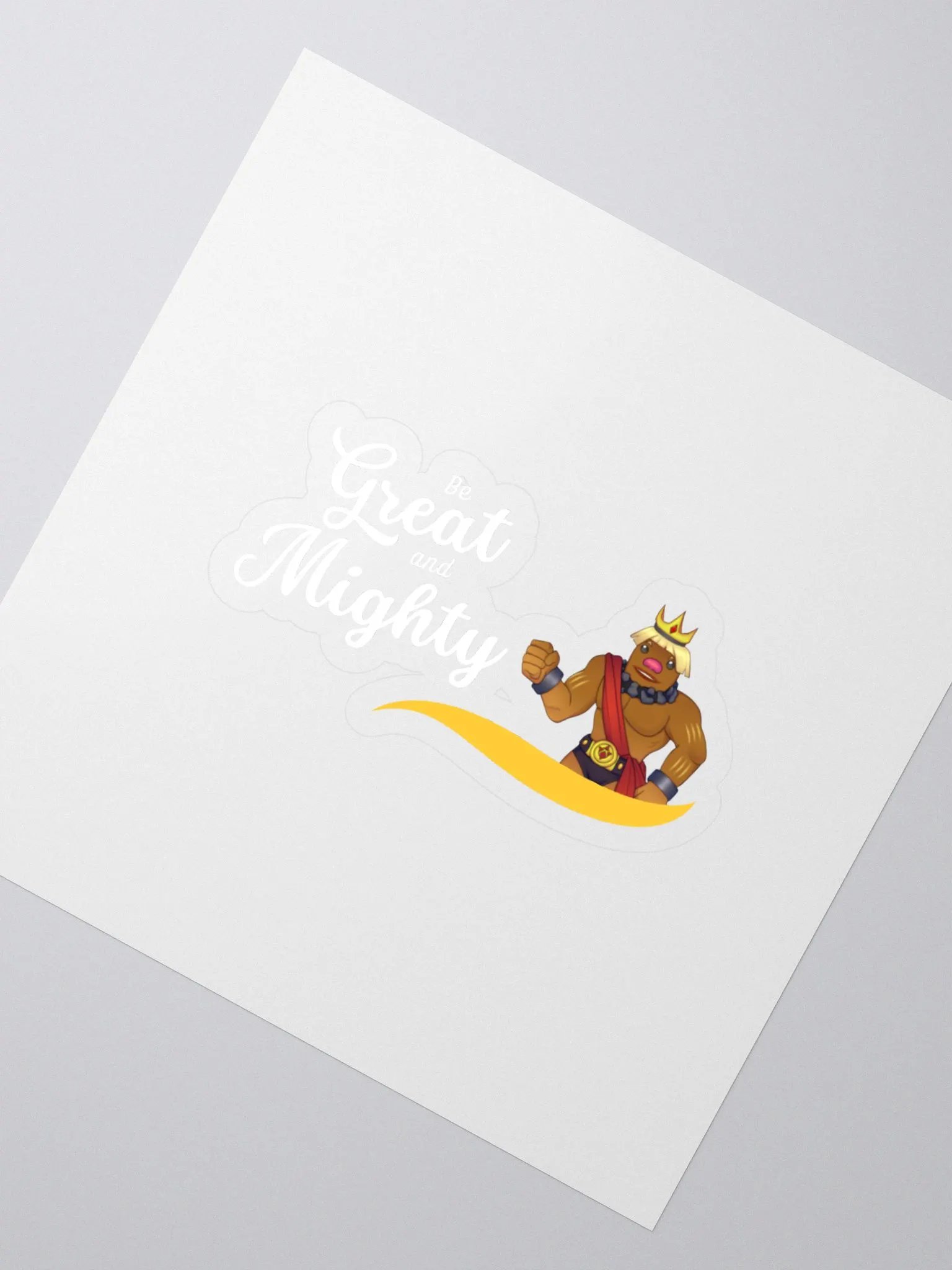 Be Great & Mighty Sticker product image (2)