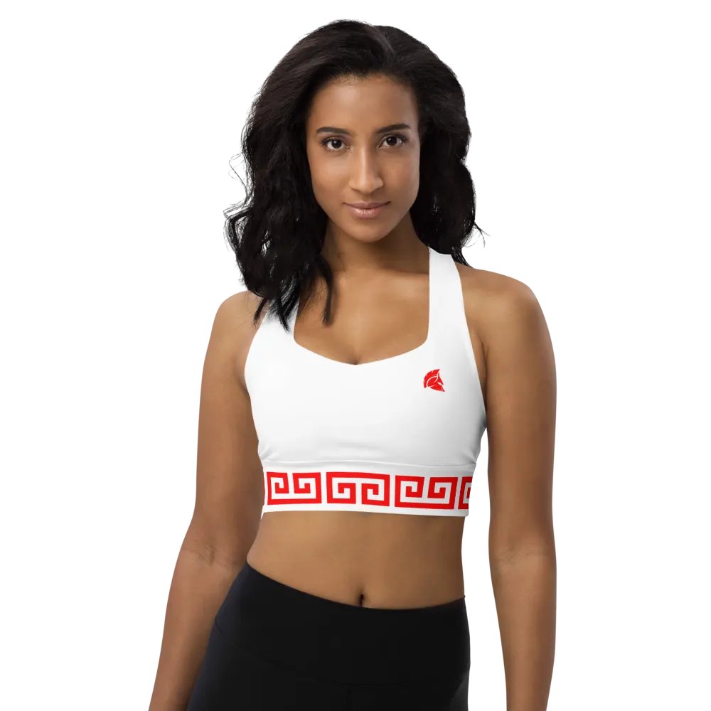 Deimos Longline Sports Bra White product image (4)