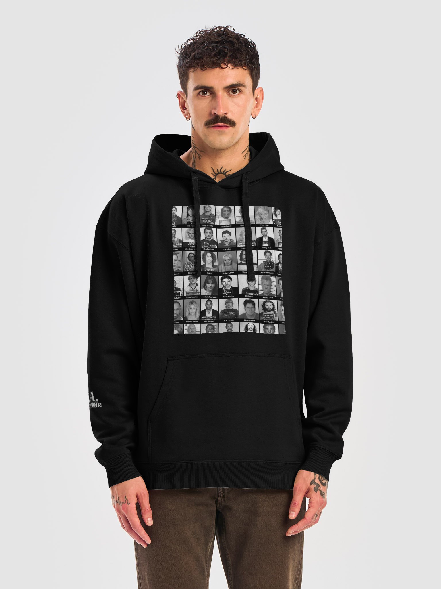 L.A. CITY NOIR HOODIE product image (5)