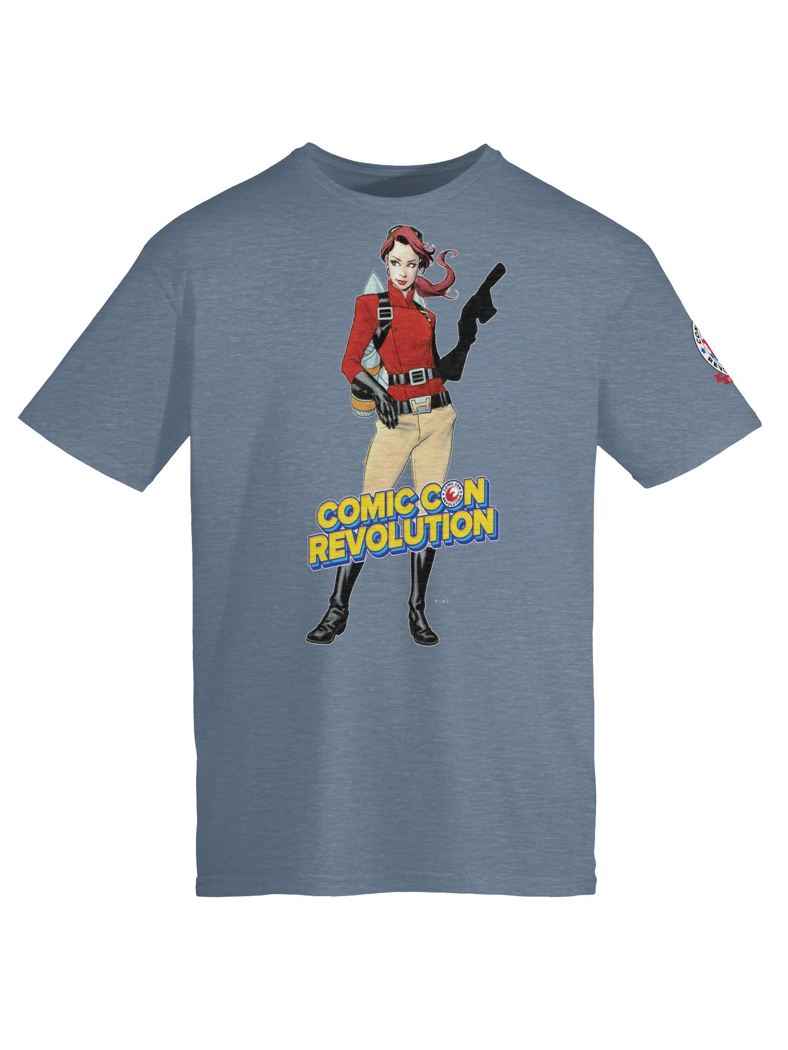 Comic Con Revolution 10th Anniversary Jetpack Jules 2022 Reissue Tee product image (76)