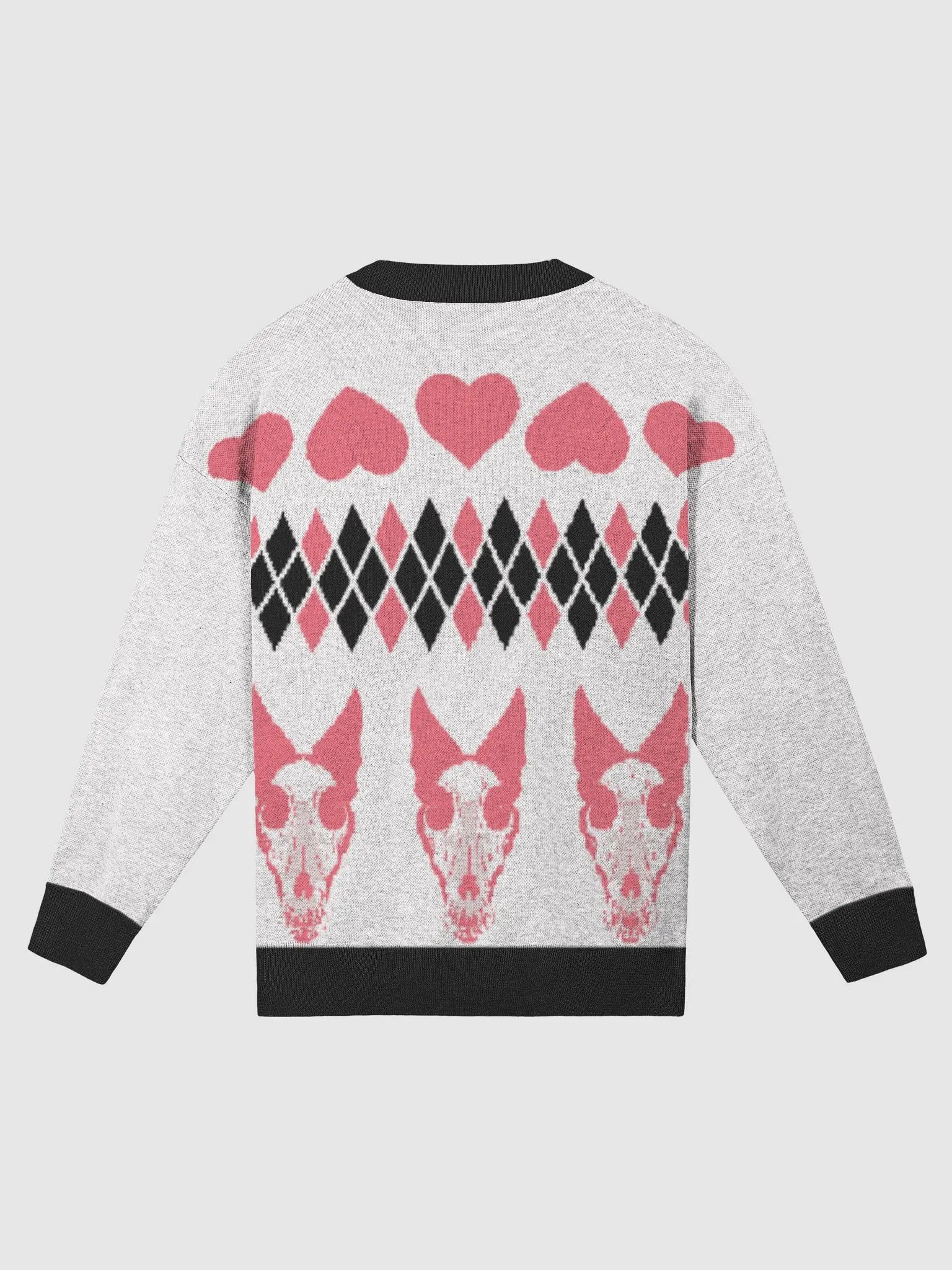 Skull Knit Sweater Relaxed Fit product image (8)