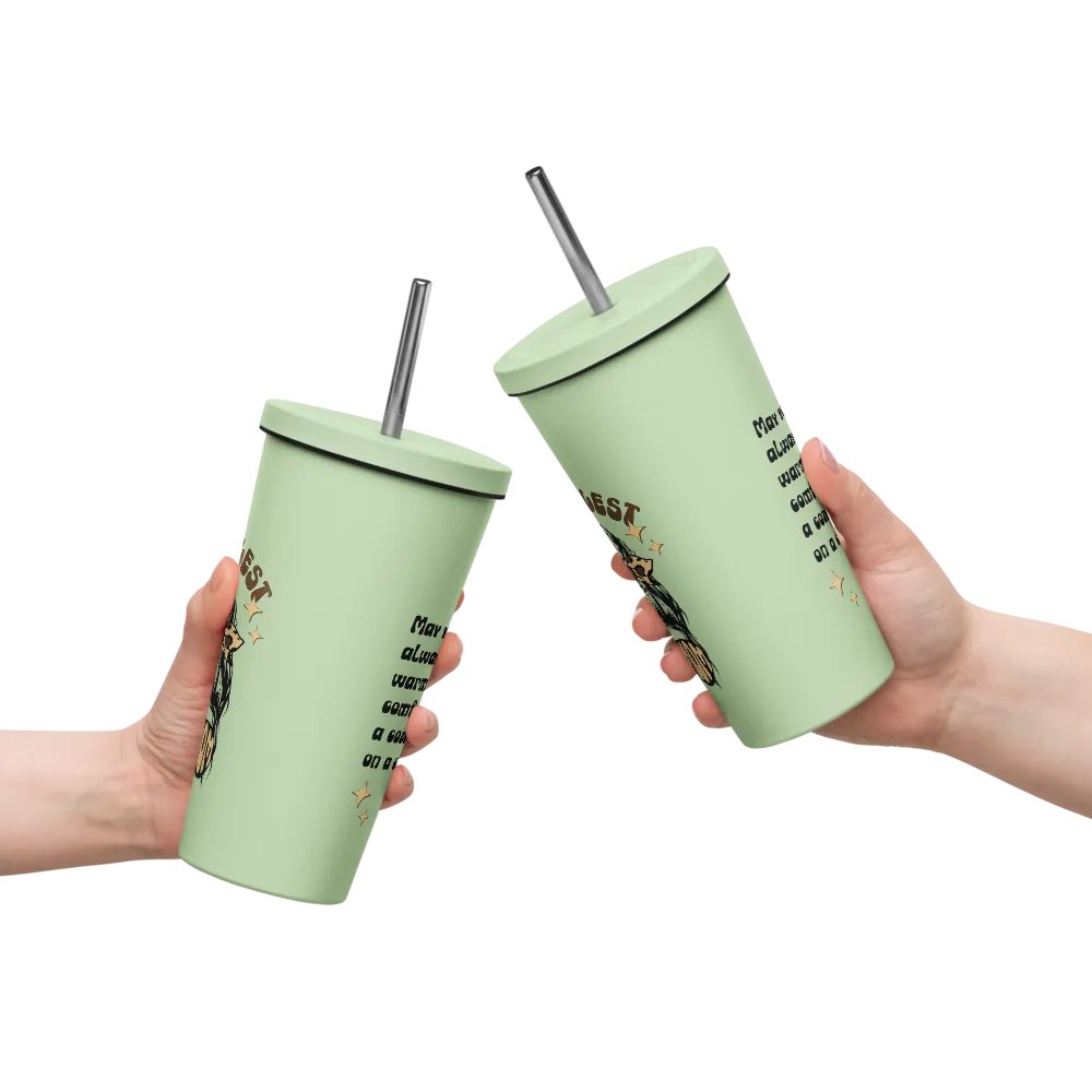 Godmother proposal coffee tumbler, Gift for godmom product image (53)
