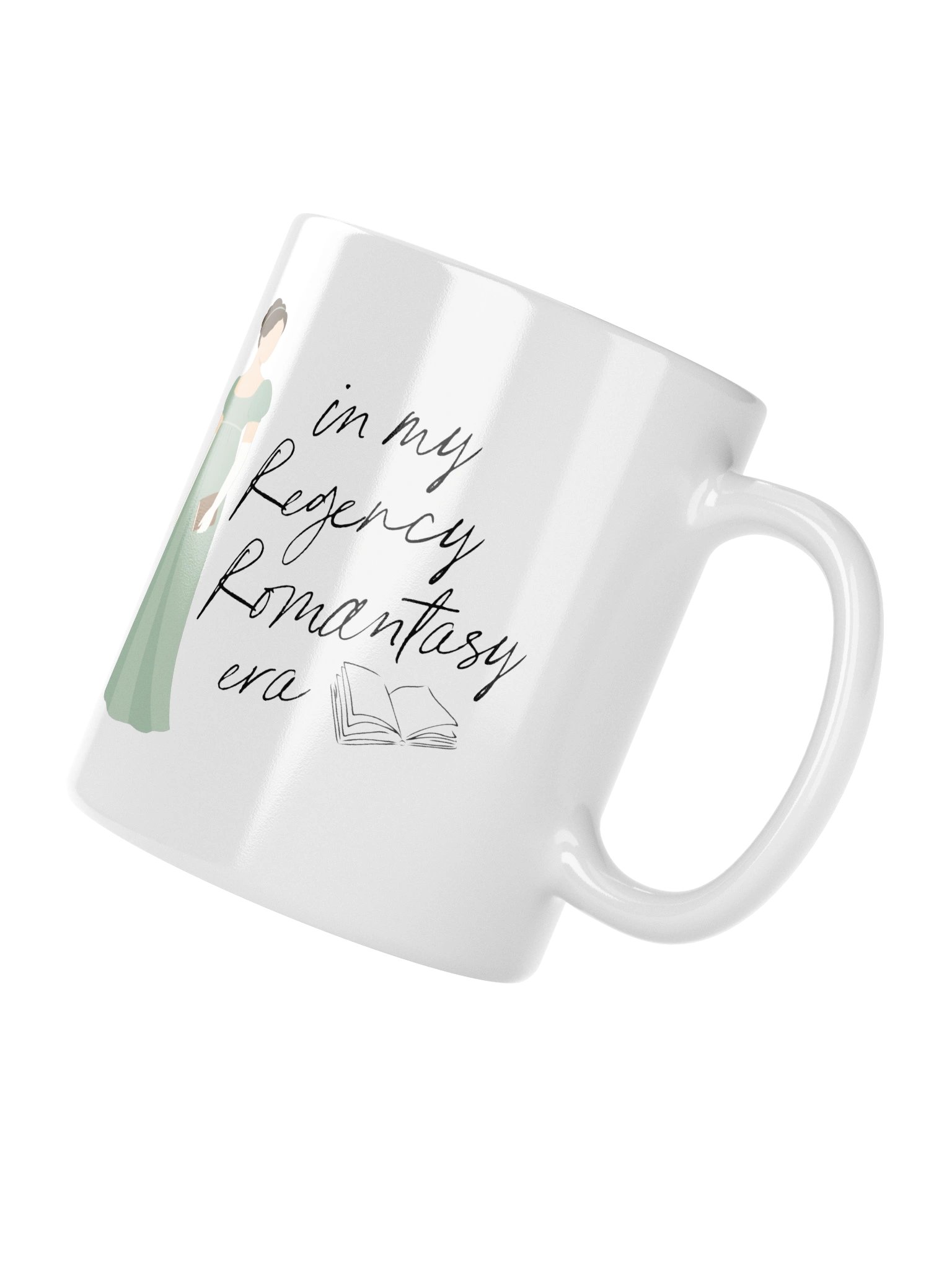 Regency Romantasy Era Mug | GREEN product image (4)