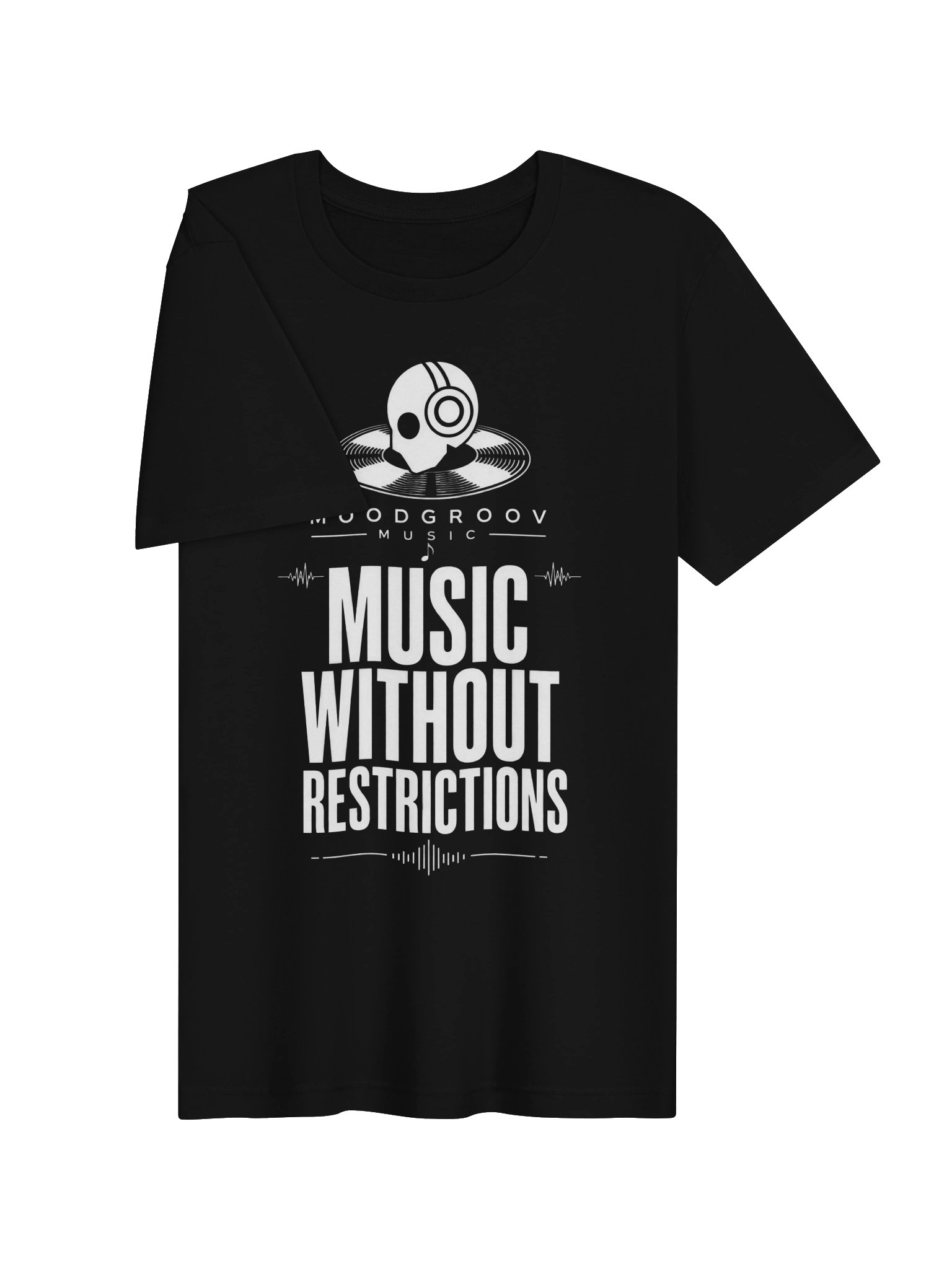 MoodGroov Women’s “Music Without Restrictions” Limited-Edition Tee product image (3)