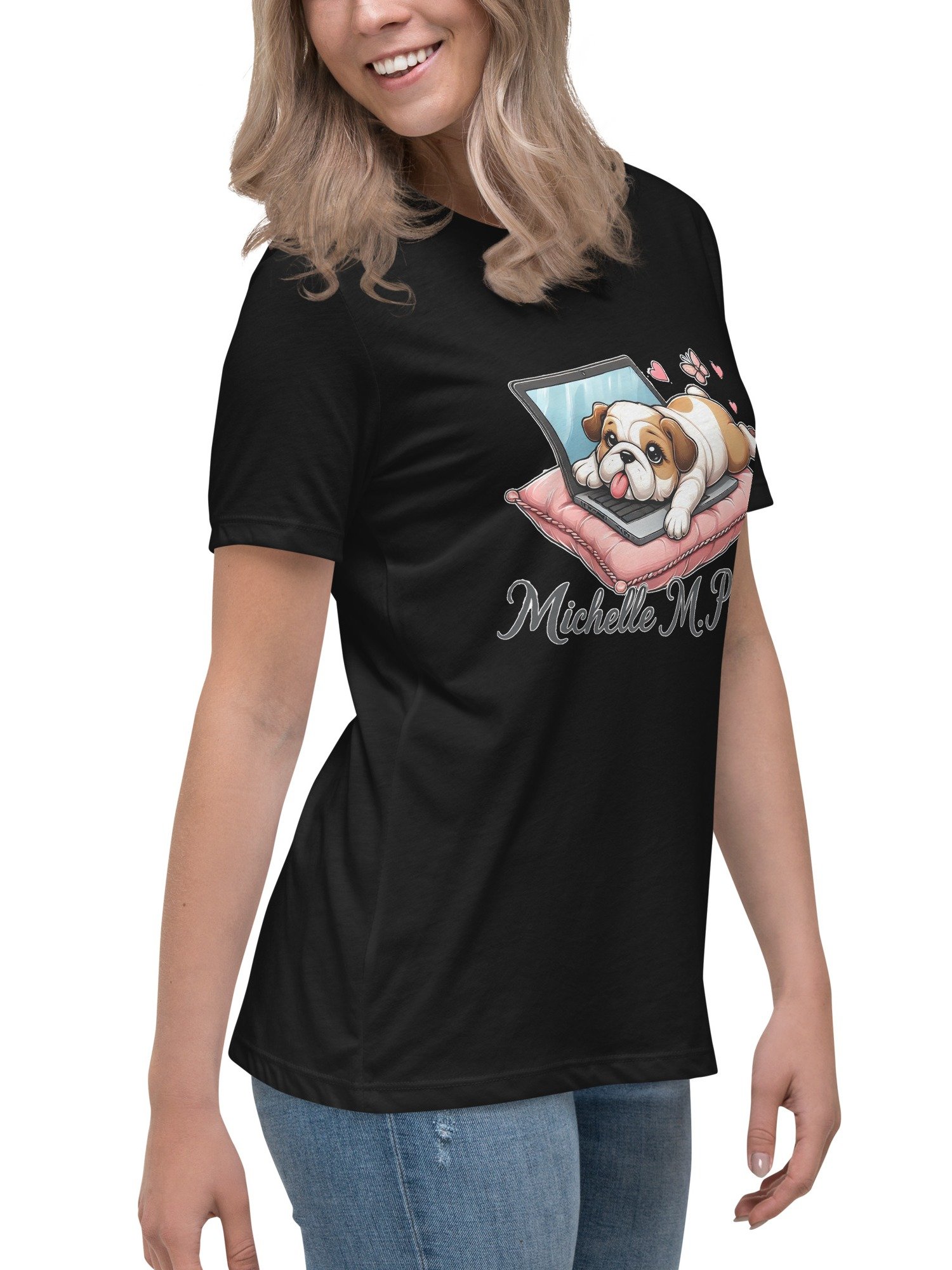 Baby Bella: Bulldog Office Supervisor T-Shirt product image (4)