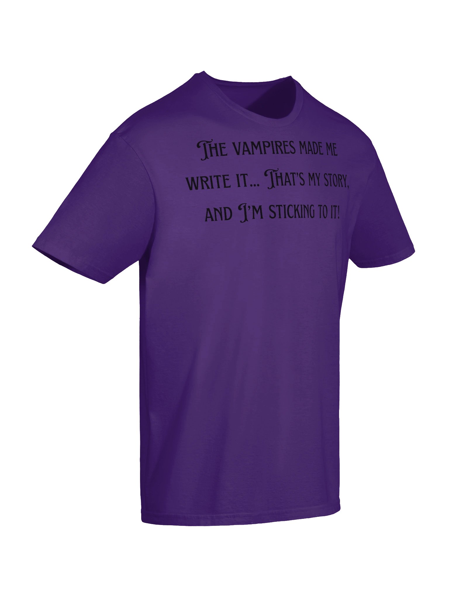 The Vampires Made Me Write It tshirt product image (86)