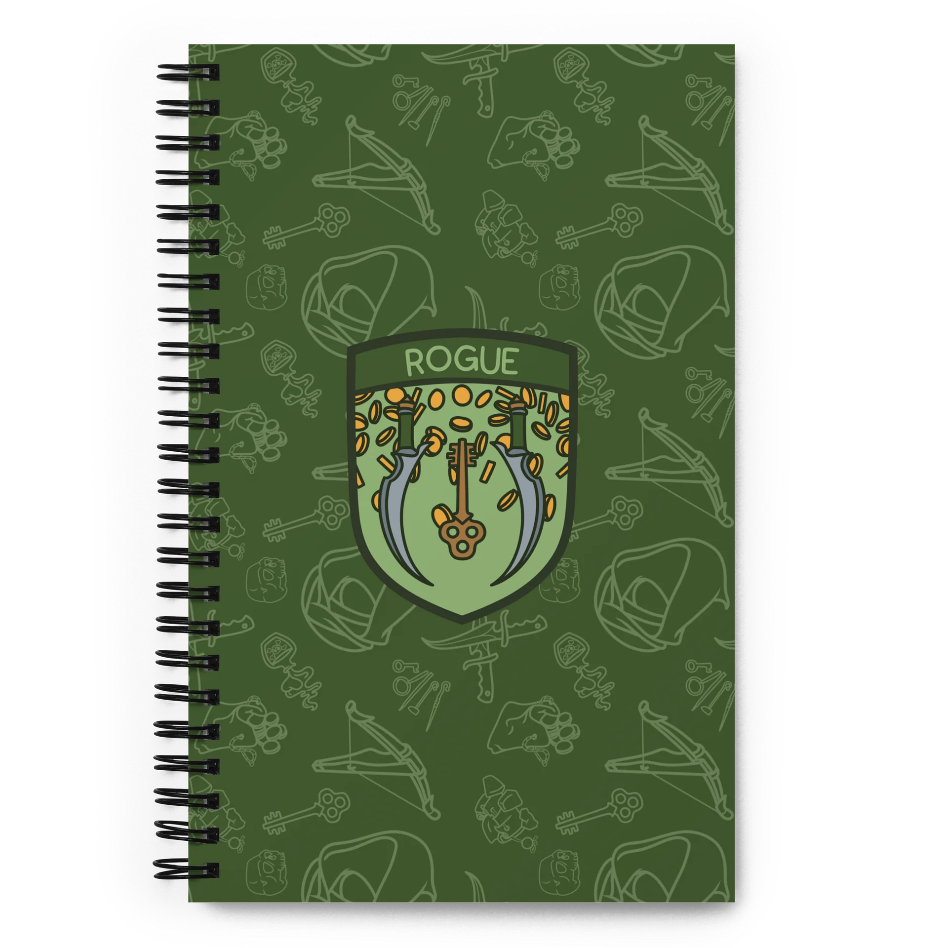 Rogue Sprial Bound Notebook product image (1)