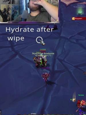 Mans just wanted to do the Dew #psychic #worldofwarcraft #raiding 
