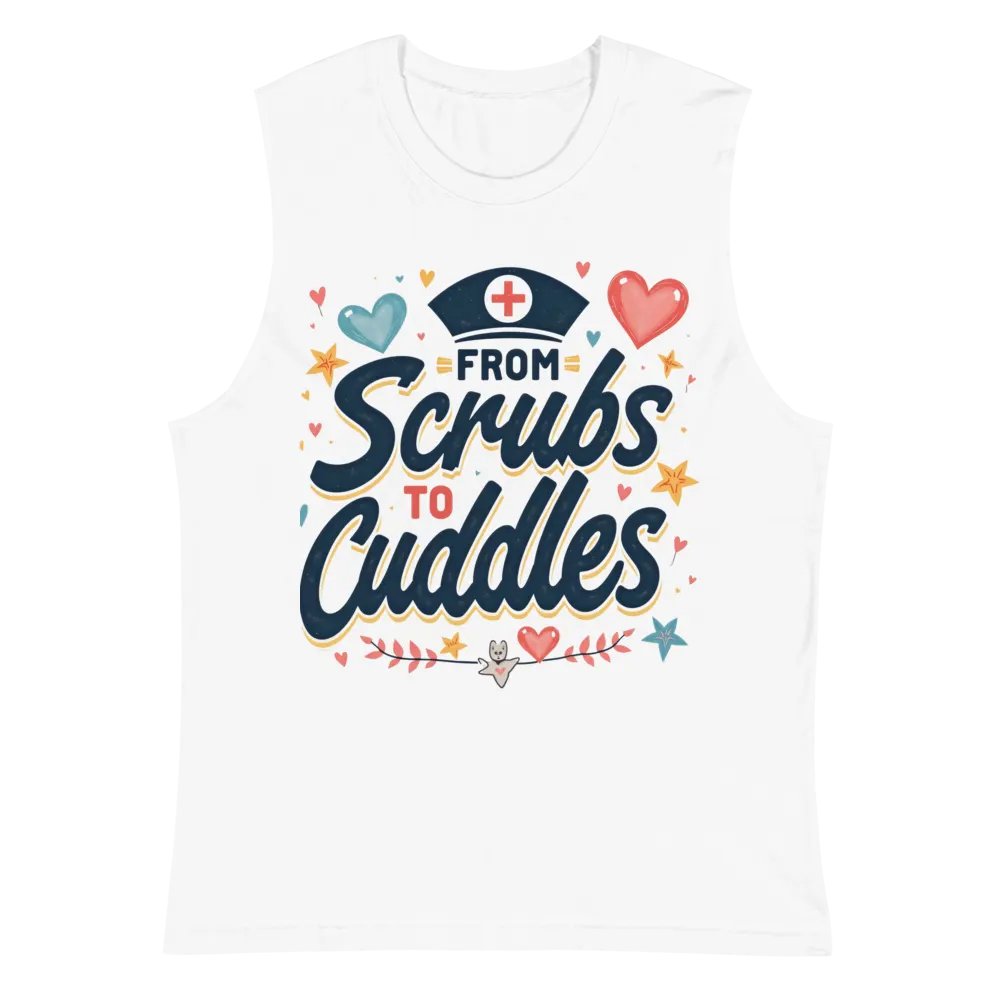 from Scrubs to Cuddles Muscle Tank product image (6)