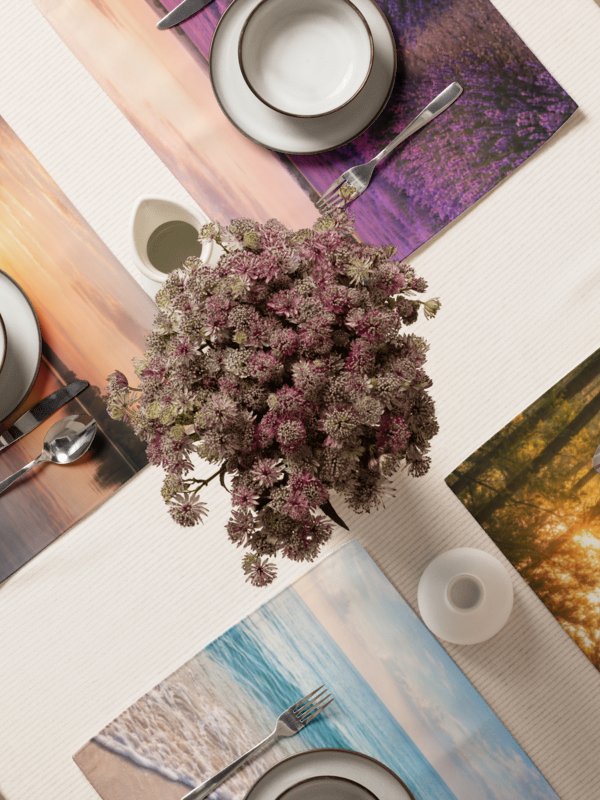 Peaceful-scapes Placemats (Set of 4) – Art for the Everyday Table product image (2)