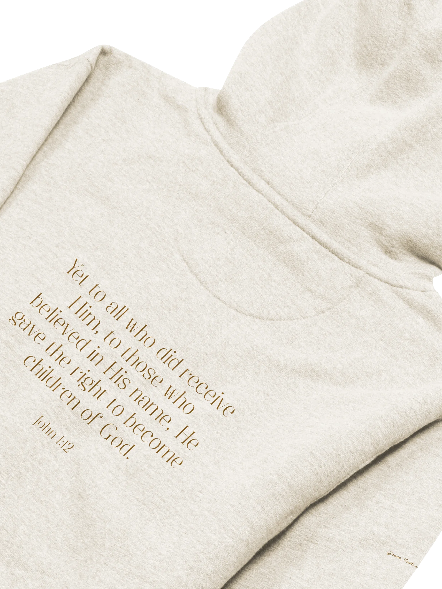 Daughter of the King Premium Hoodie - Bone product image (4)
