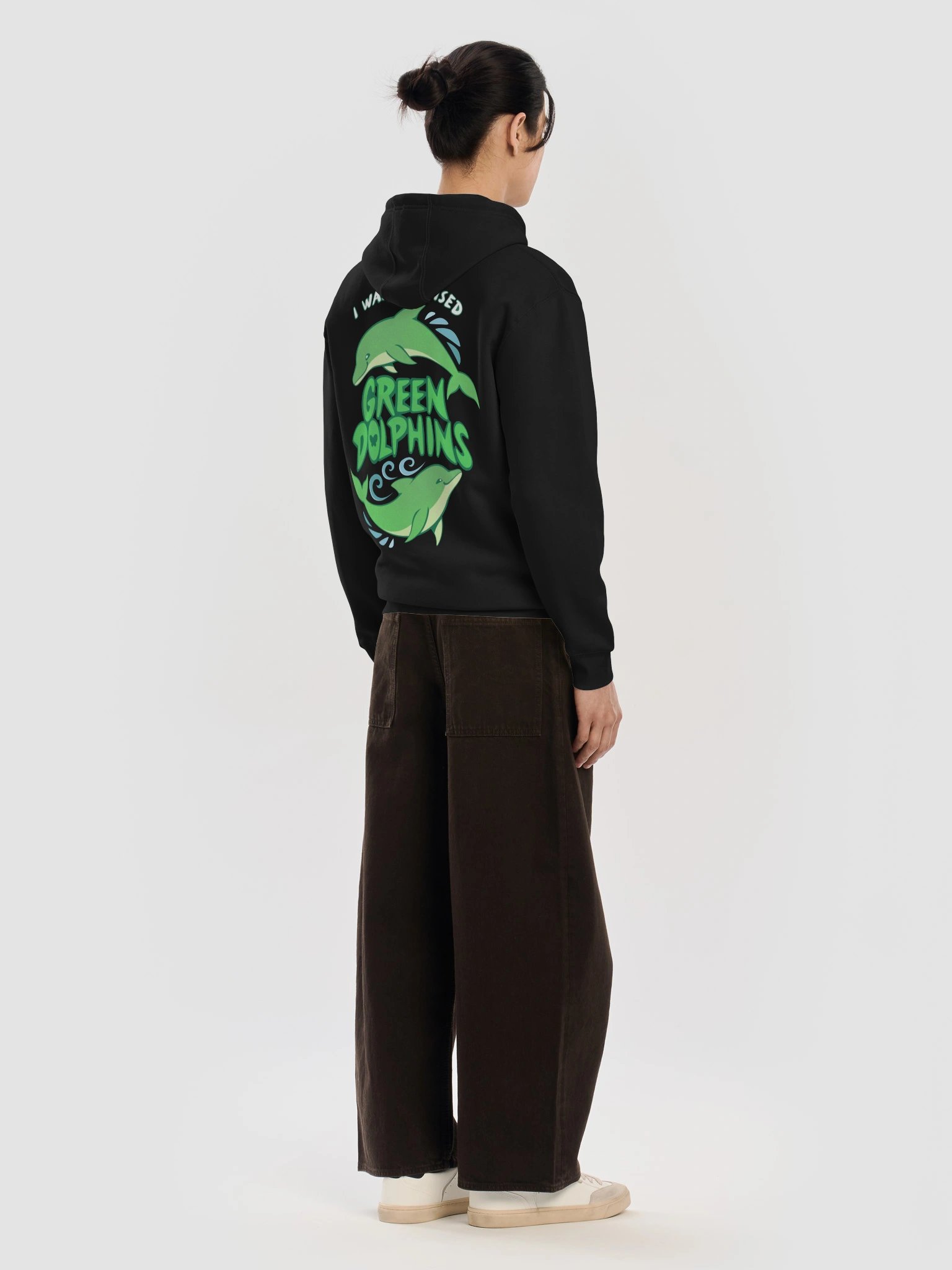 Green Dolphins Zip-Up Hoodie product image (8)
