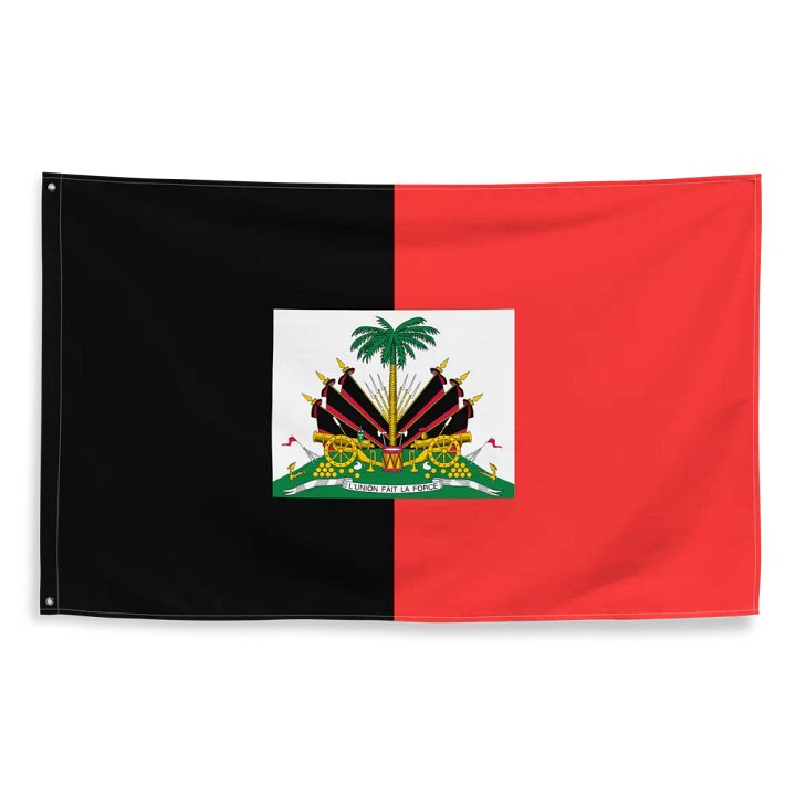 Black and Red Duvalier's Flag product image (2)