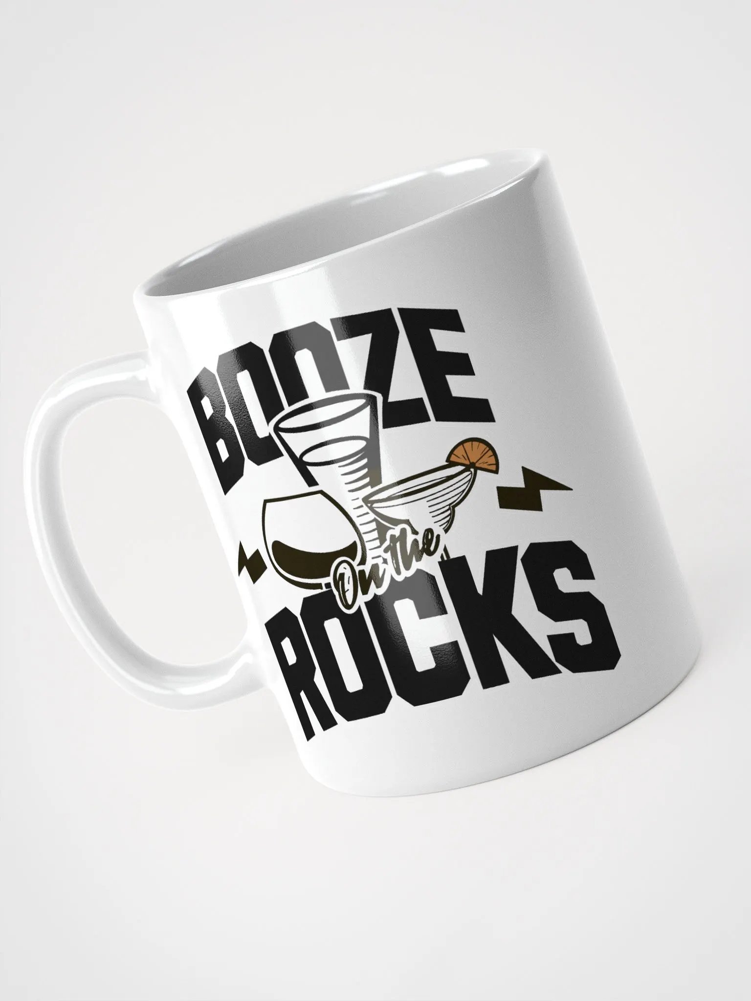 Booze On The Rocks Fancy Mug product image (3)