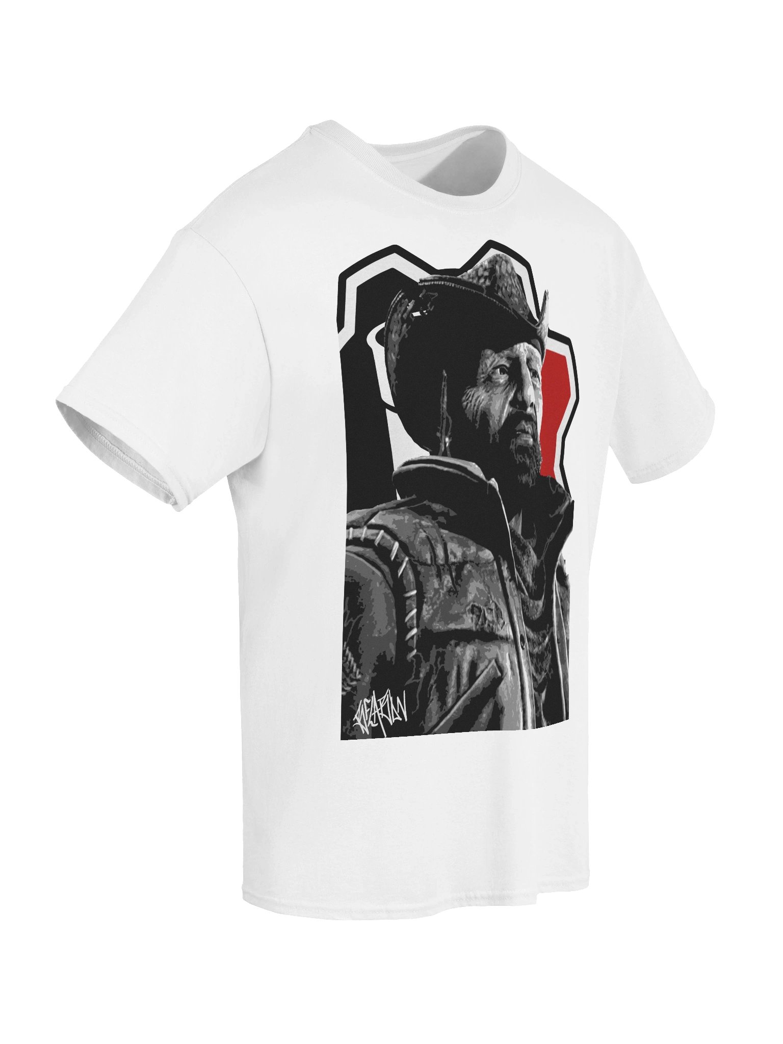 Dizzy painting tee (WHITE) product image (8)