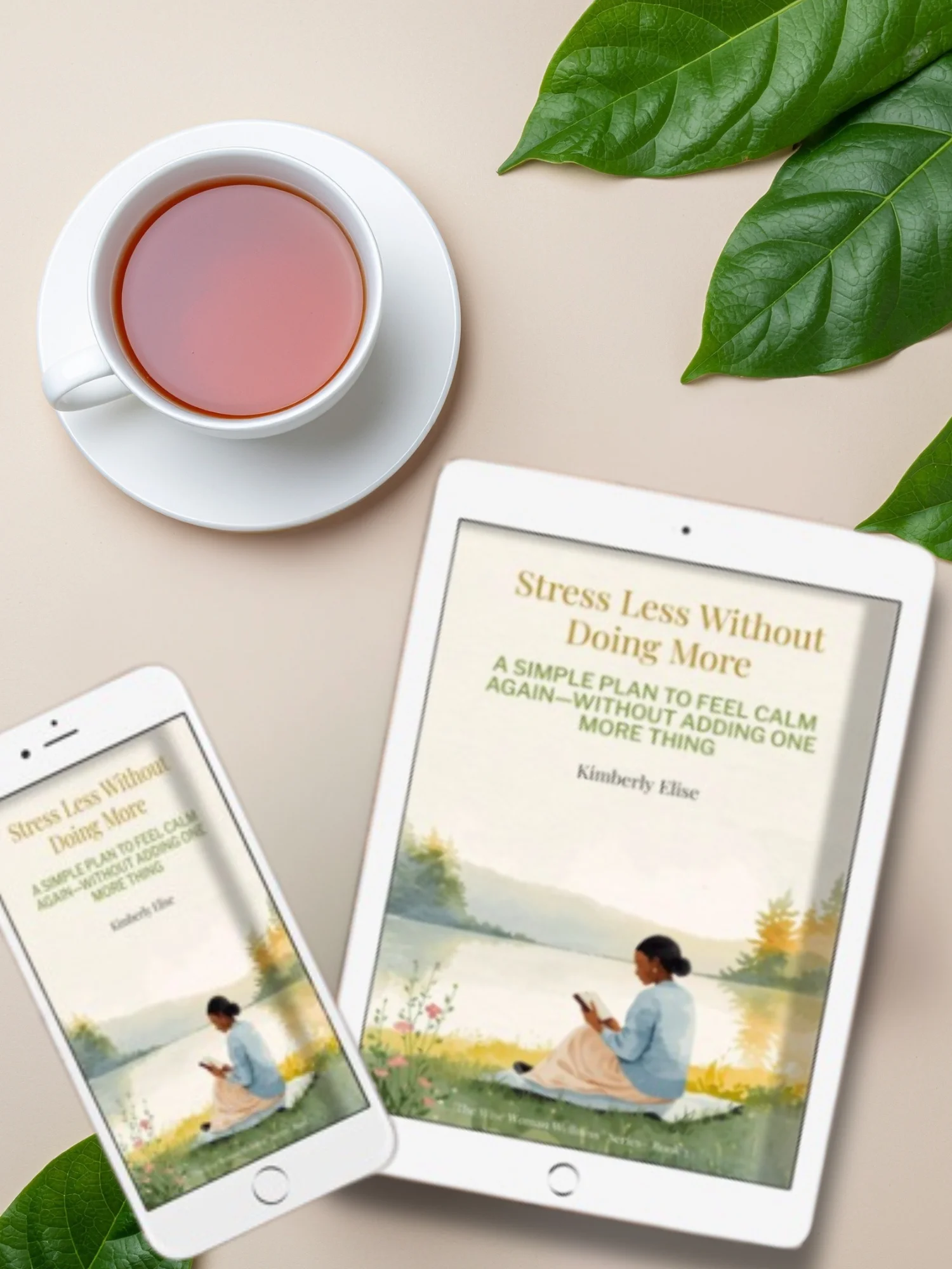 “Stress Less Without Doing More: A Simple Plan to Feel Calm Again - Without Adding One More Thing" product image (2)