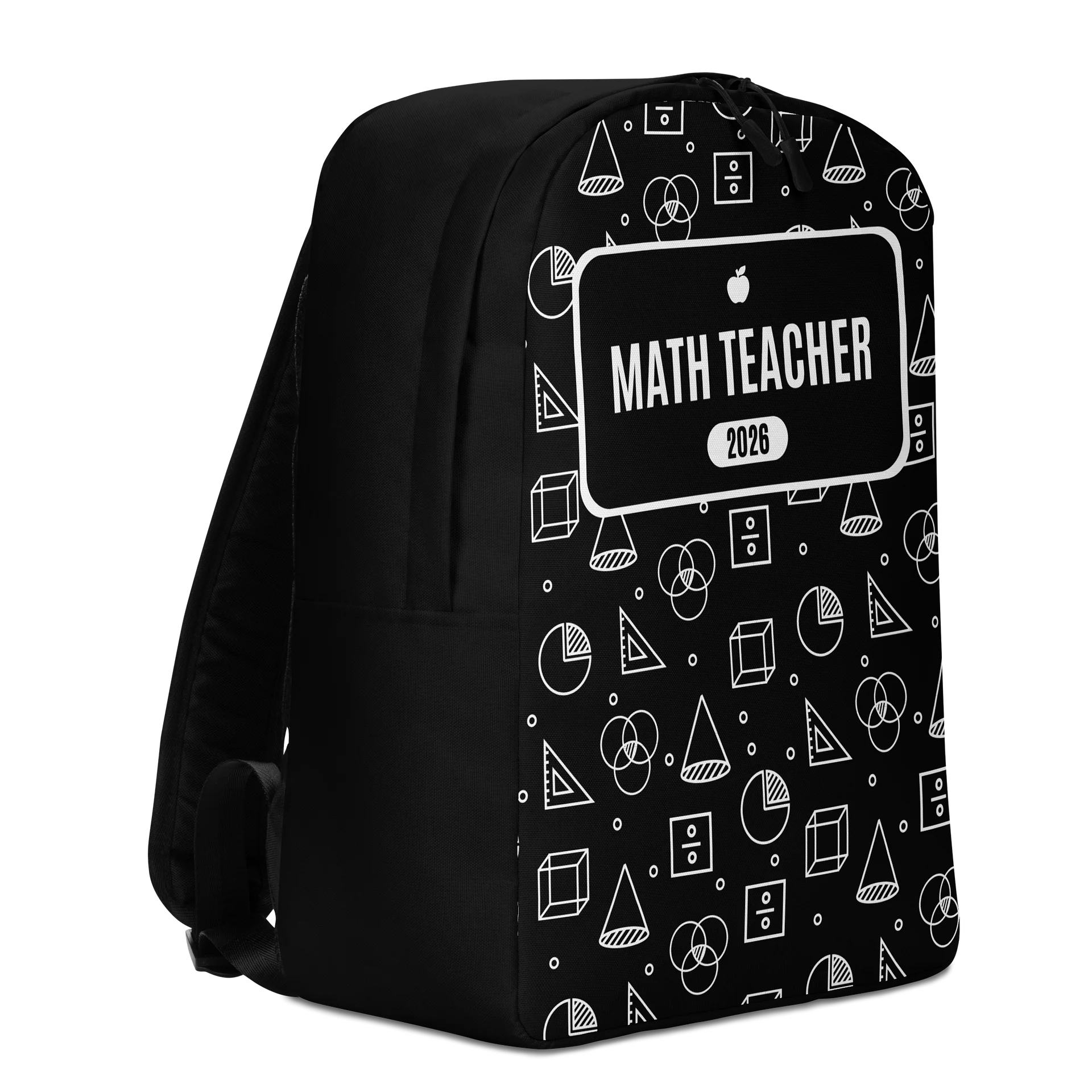 Math Teacher Backpack - Back to School Geometric Pattern Bag, Teacher Gift 2026 product image (3)