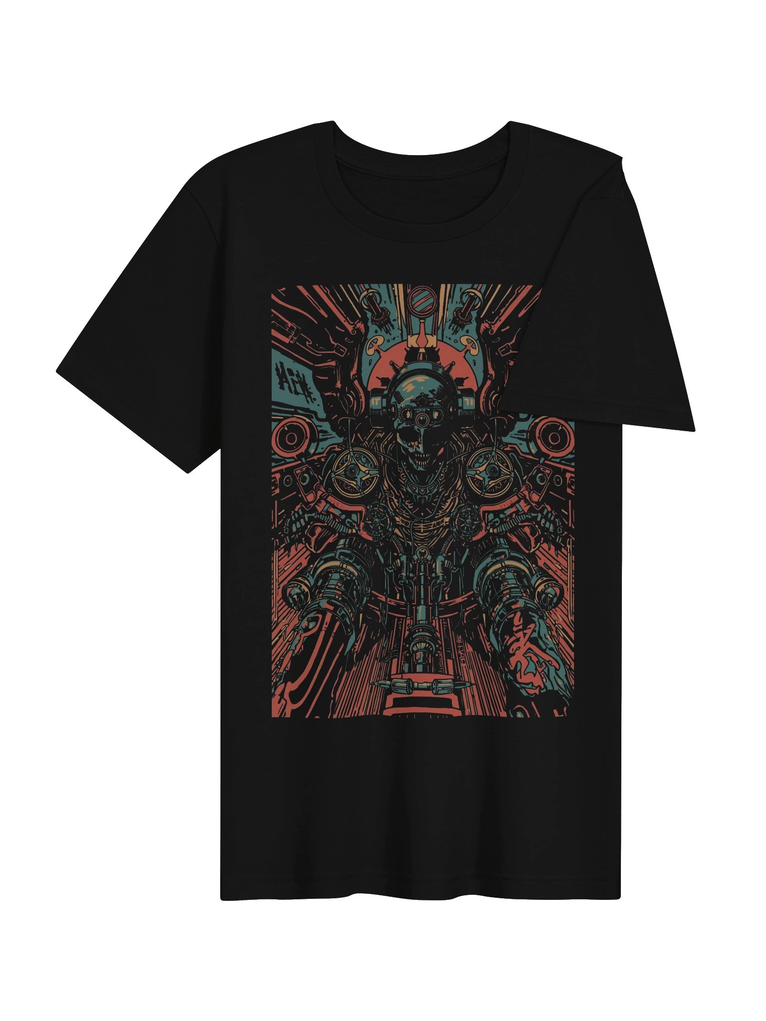 Cyber Mech Sentinel Lightweight T-Shirt product image (7)
