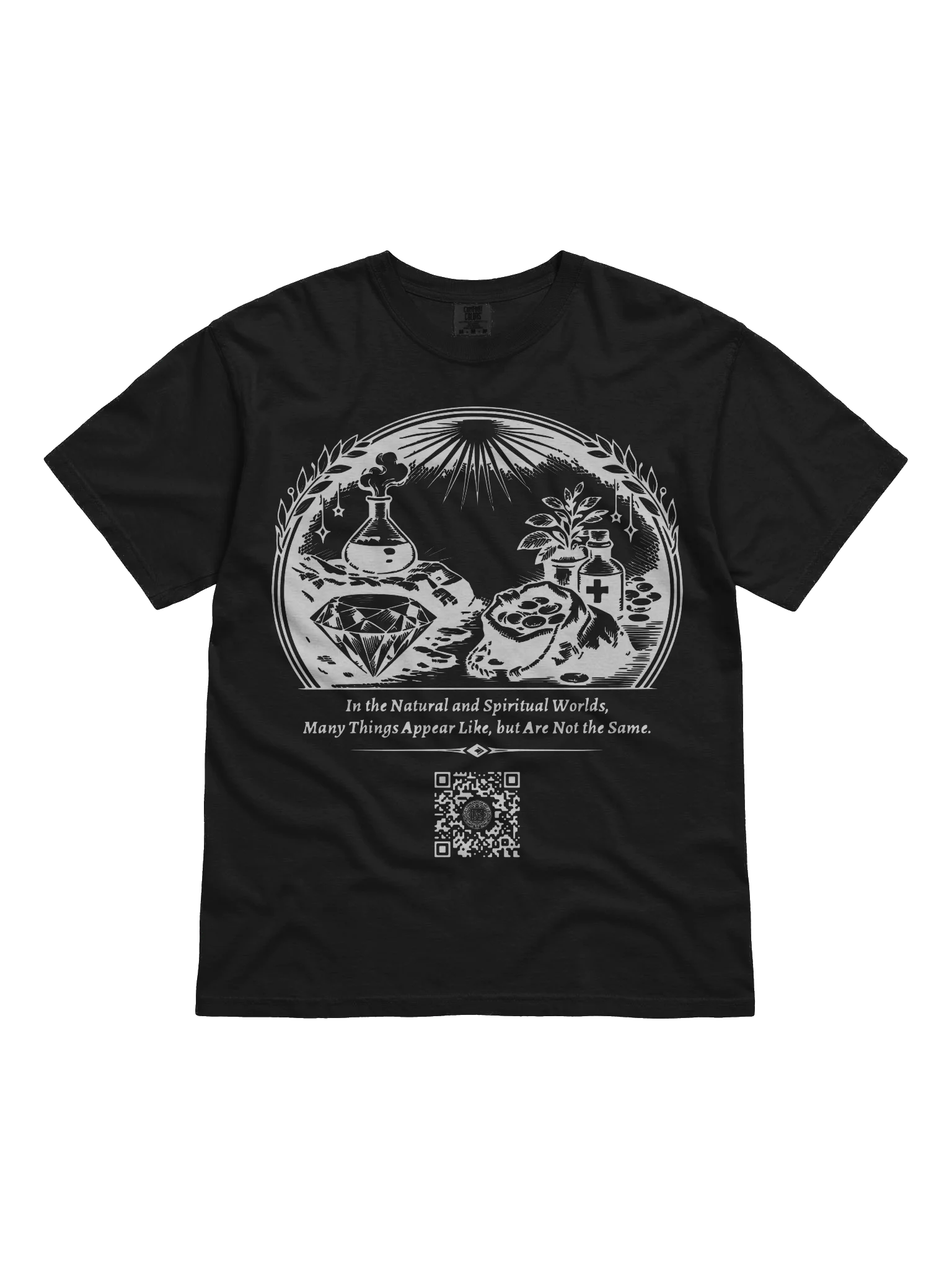 Mimicked but Unmatched (White on Black/Color) product image (1)