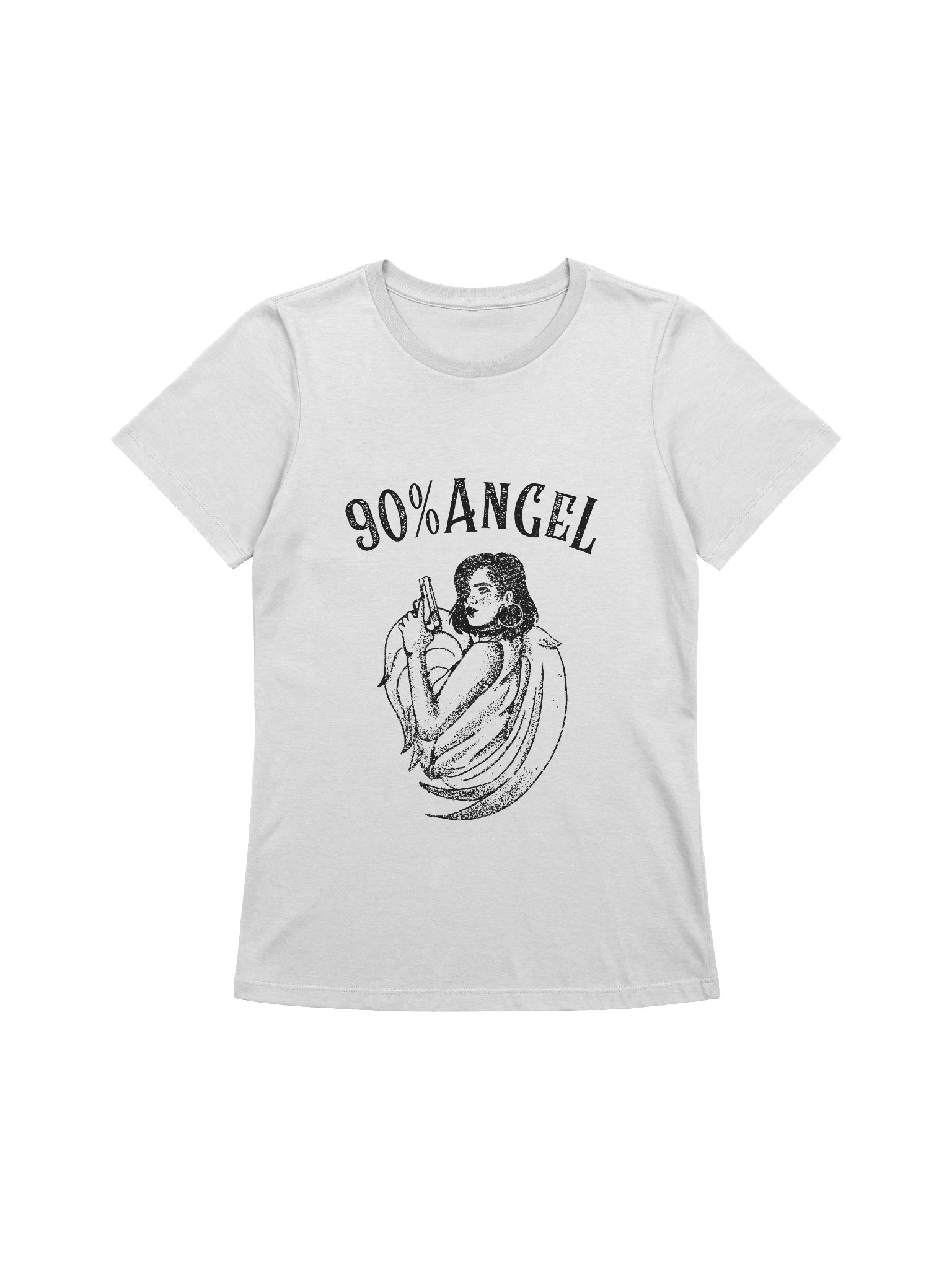 Womans Supersoft 90% Angel Tee product image (3)