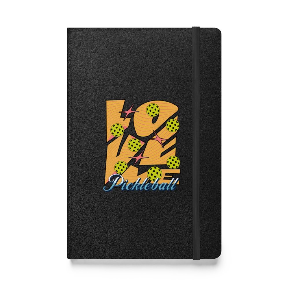 Love Me Pickleball Hardcover Notebook product image (1)