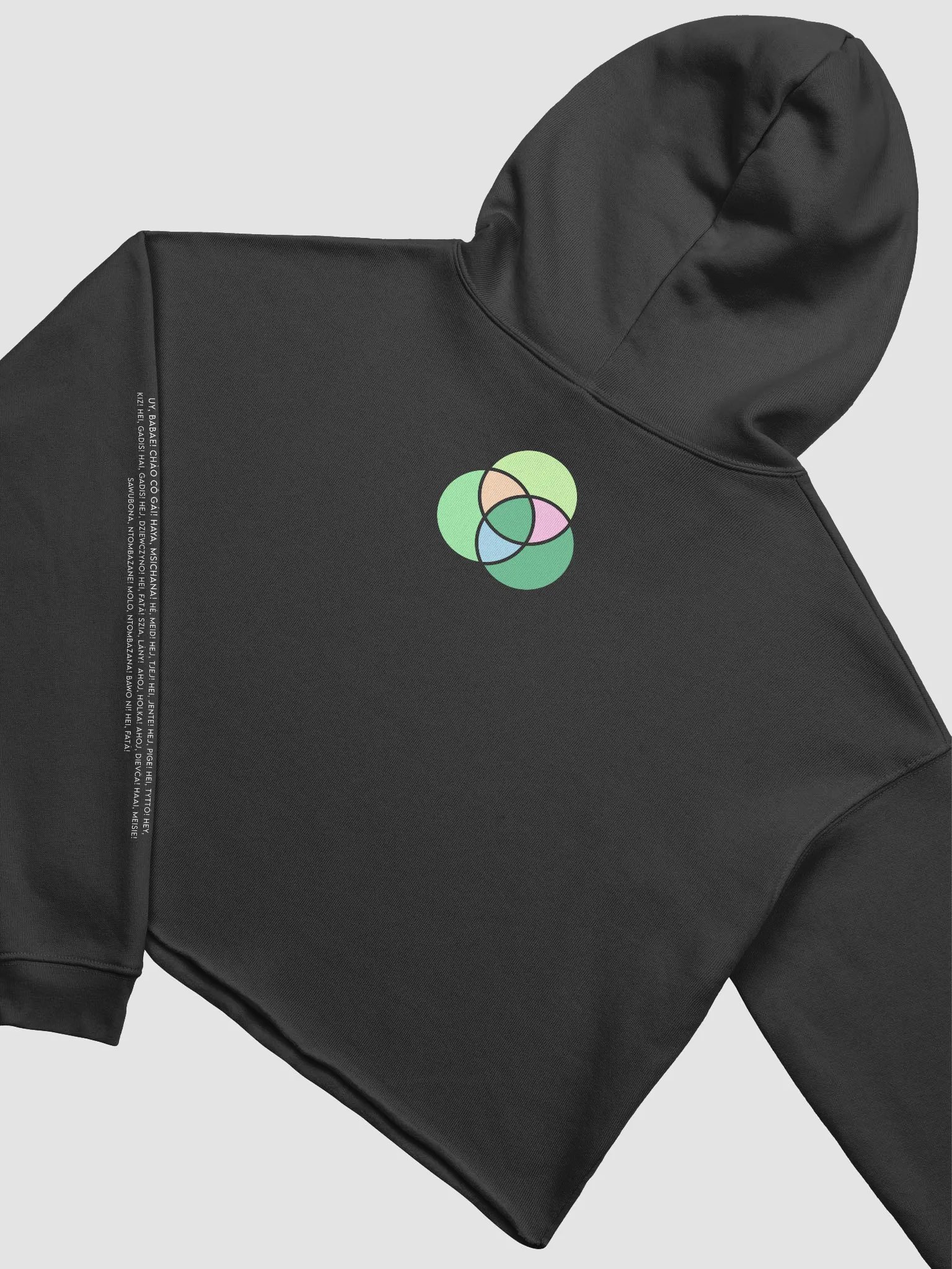 Hey, Girl International High Performance Crop Hoodie product image (4)