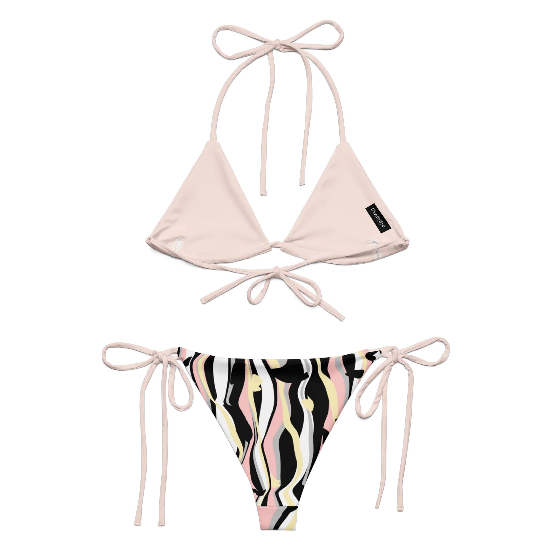 Fluidity Waves Recycled Bikini Set product image (3)