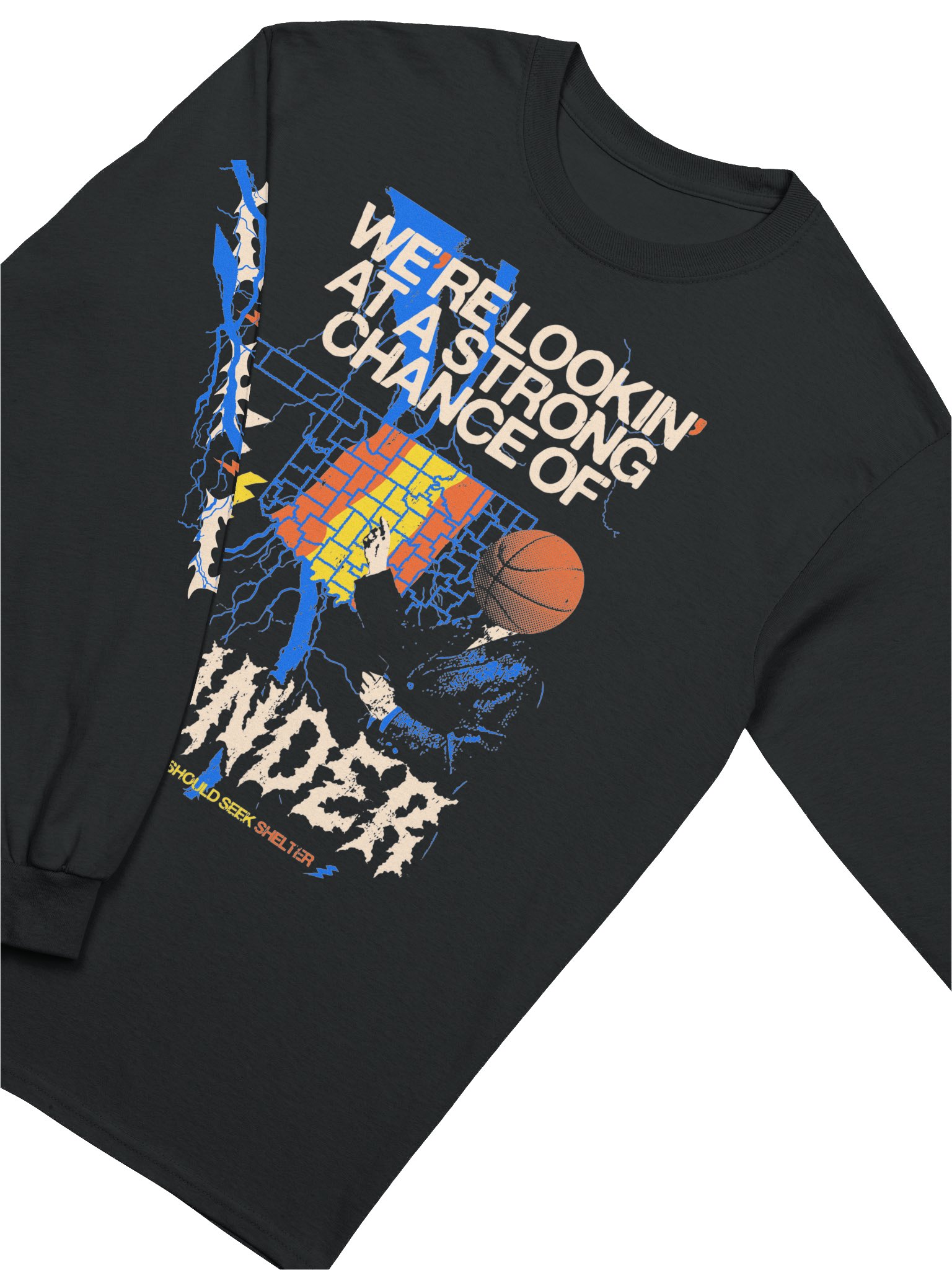 Chance of Thunder Longsleeve Tee product image (3)