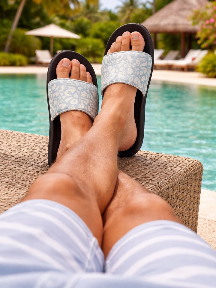 Wild Sea Blue Slides | Sandals product image (1)