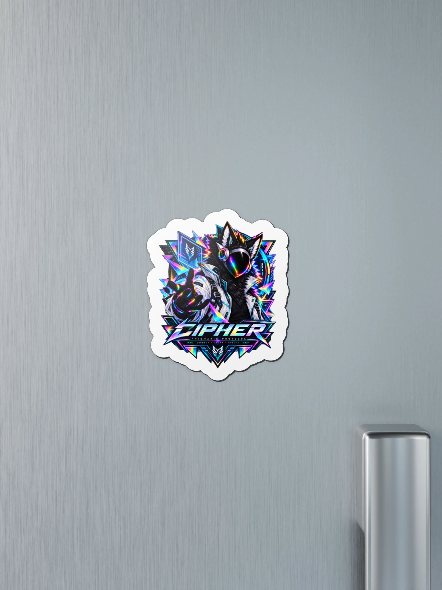 Cipher the Protogen Hacker Magnet product image (11)