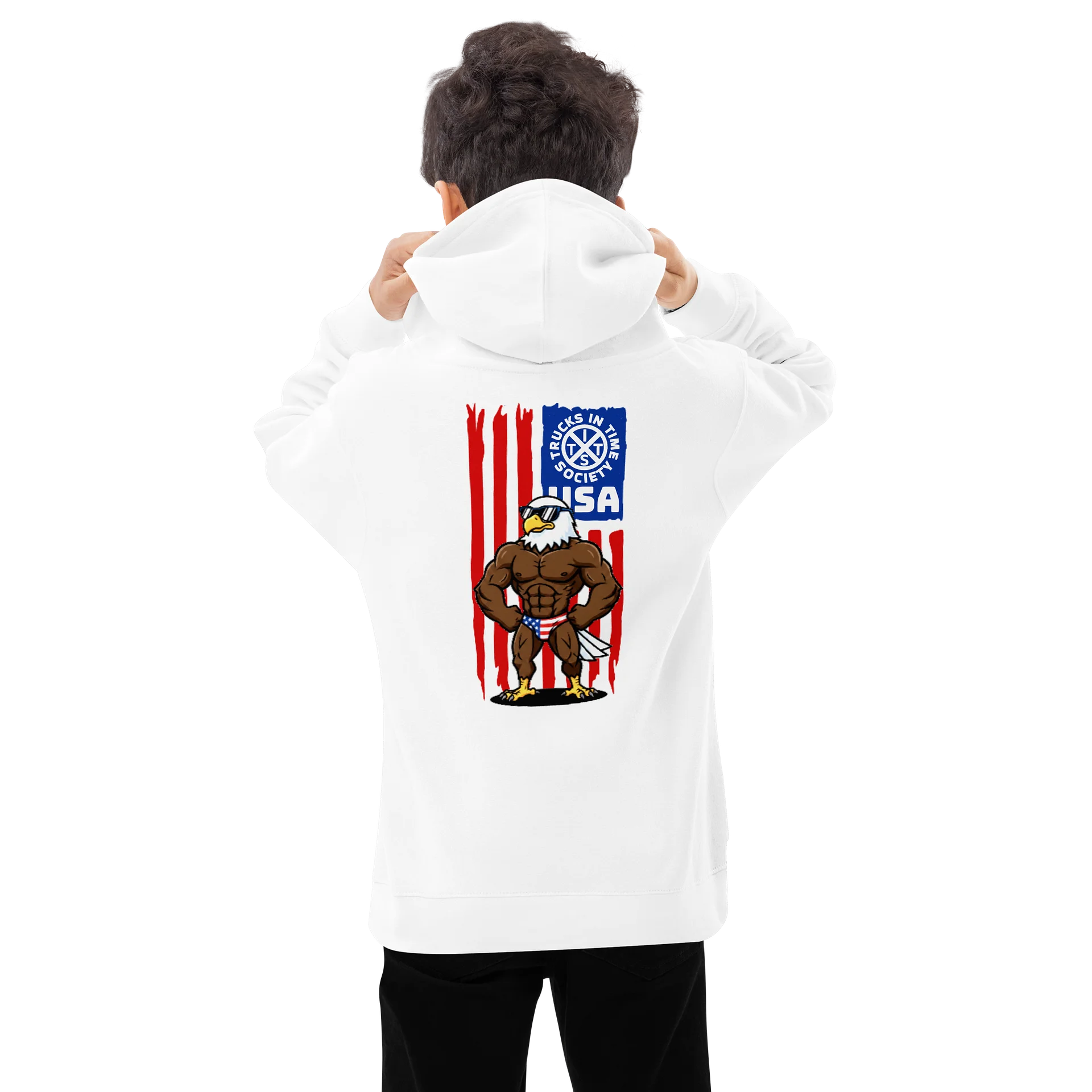 ROCK THE DOCK - Classic Hoodie White product image (1)