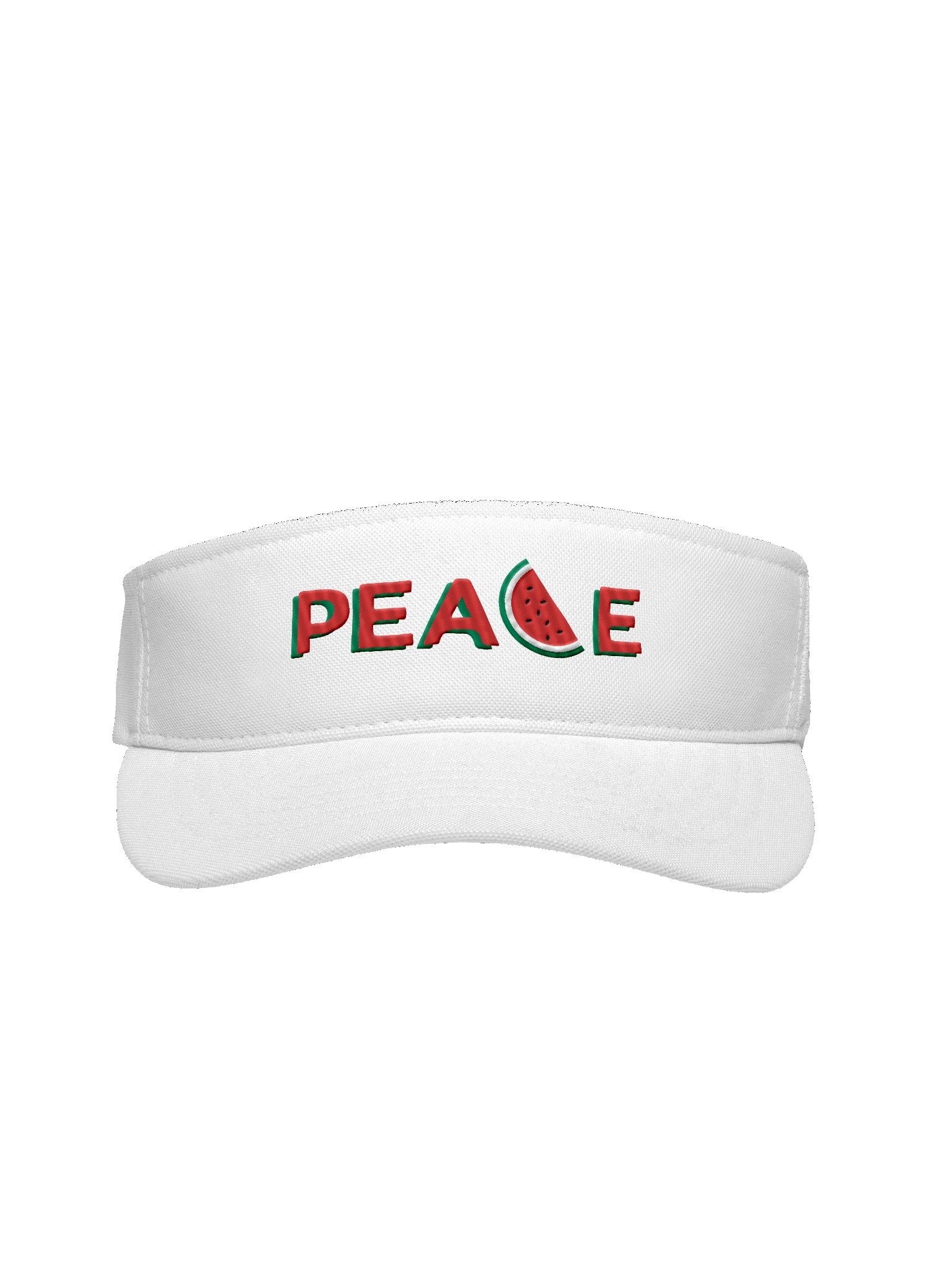 Watermelon Peace, Moisture-Wicking Visor product image (2)