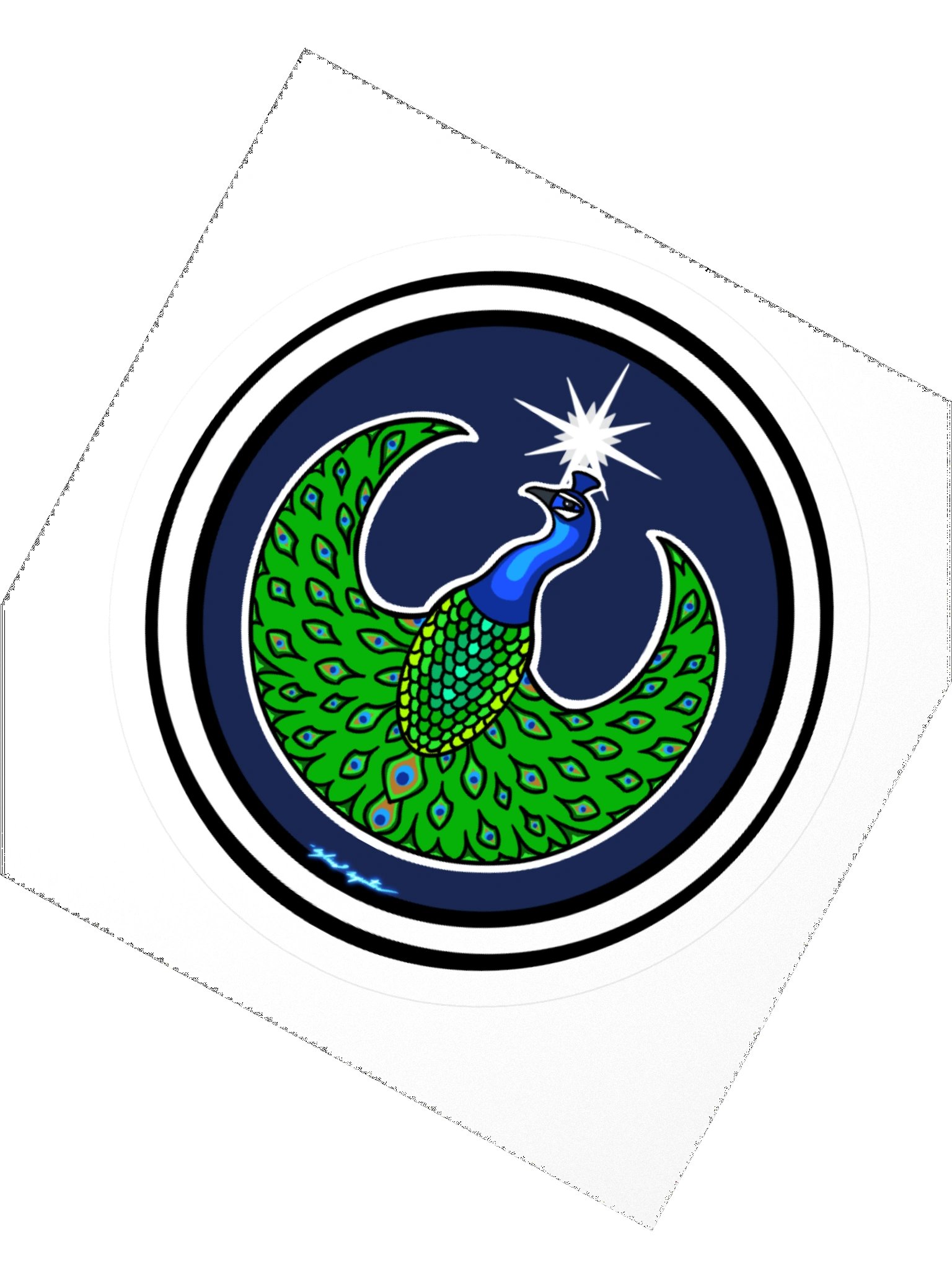 Peacock- Resistance, Pride (sticker) product image (2)