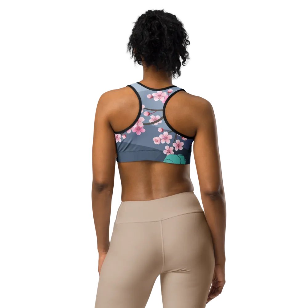 Floral Kaleidoscope Sports Bra product image (5)
