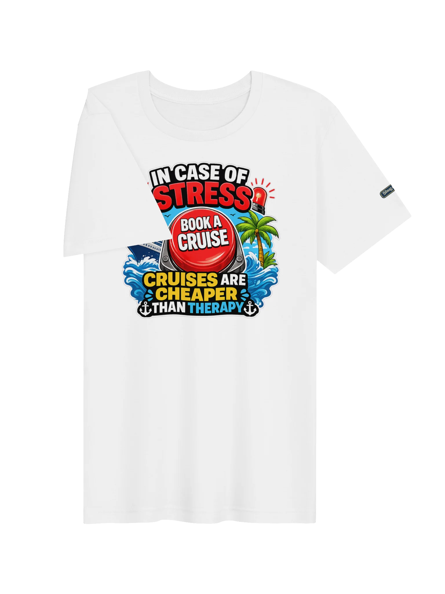Cruises Are Cheaper Therapy T-Shirt product image (83)