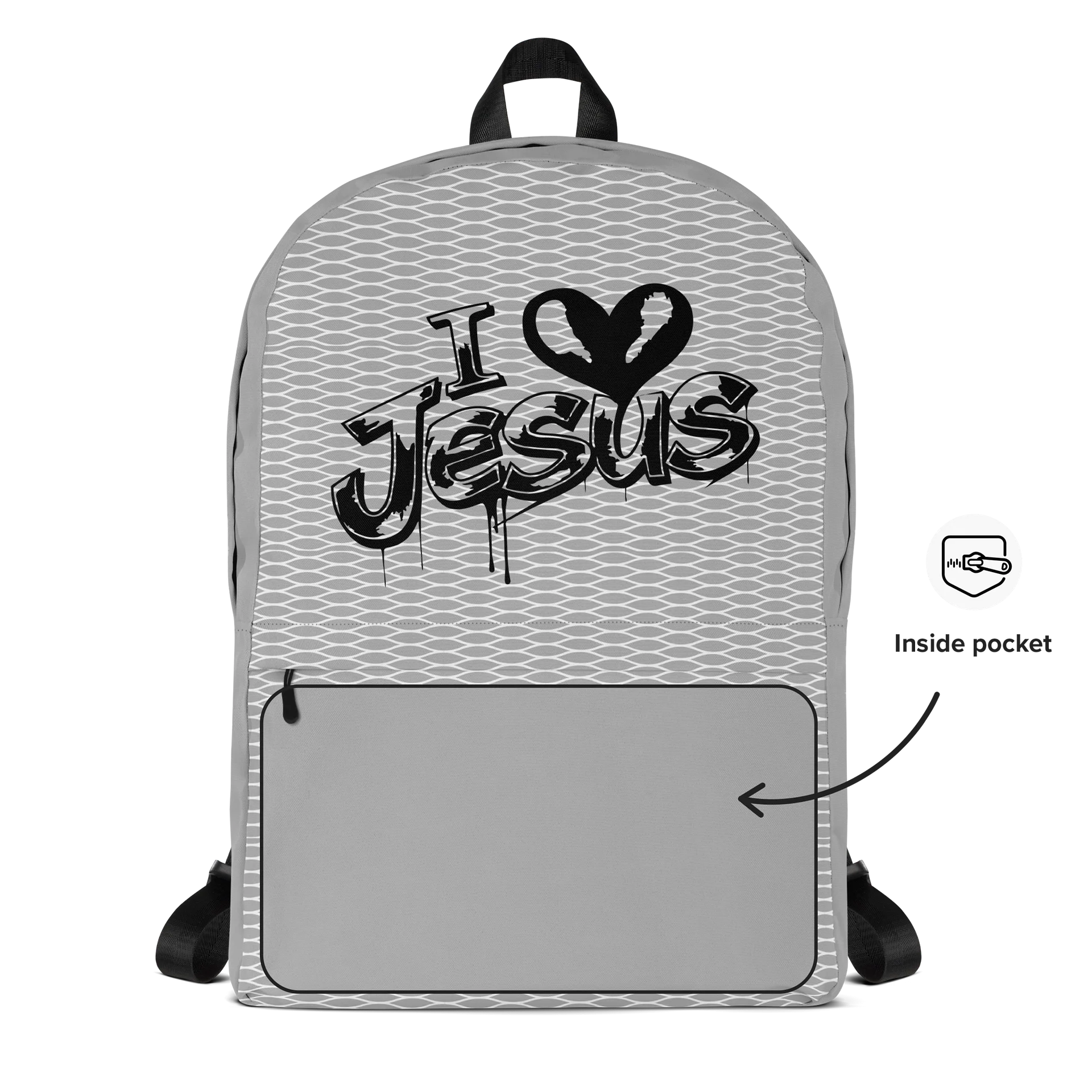 I Love Jesus Backpack product image (4)