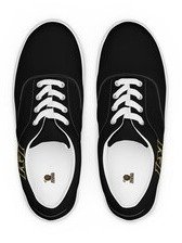 LM Origin™ Phantom Black Sneakers | Unisex Canvas Shoes product image (11)