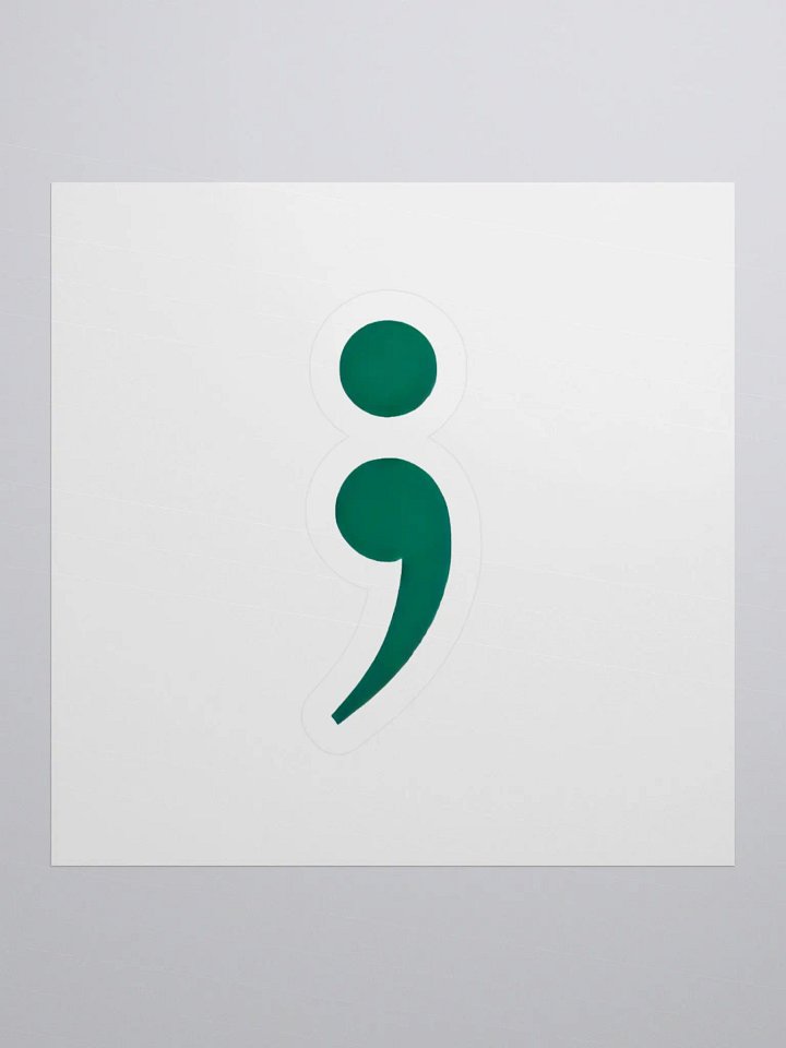 Empowerment Semicolon Stickers product image (1)