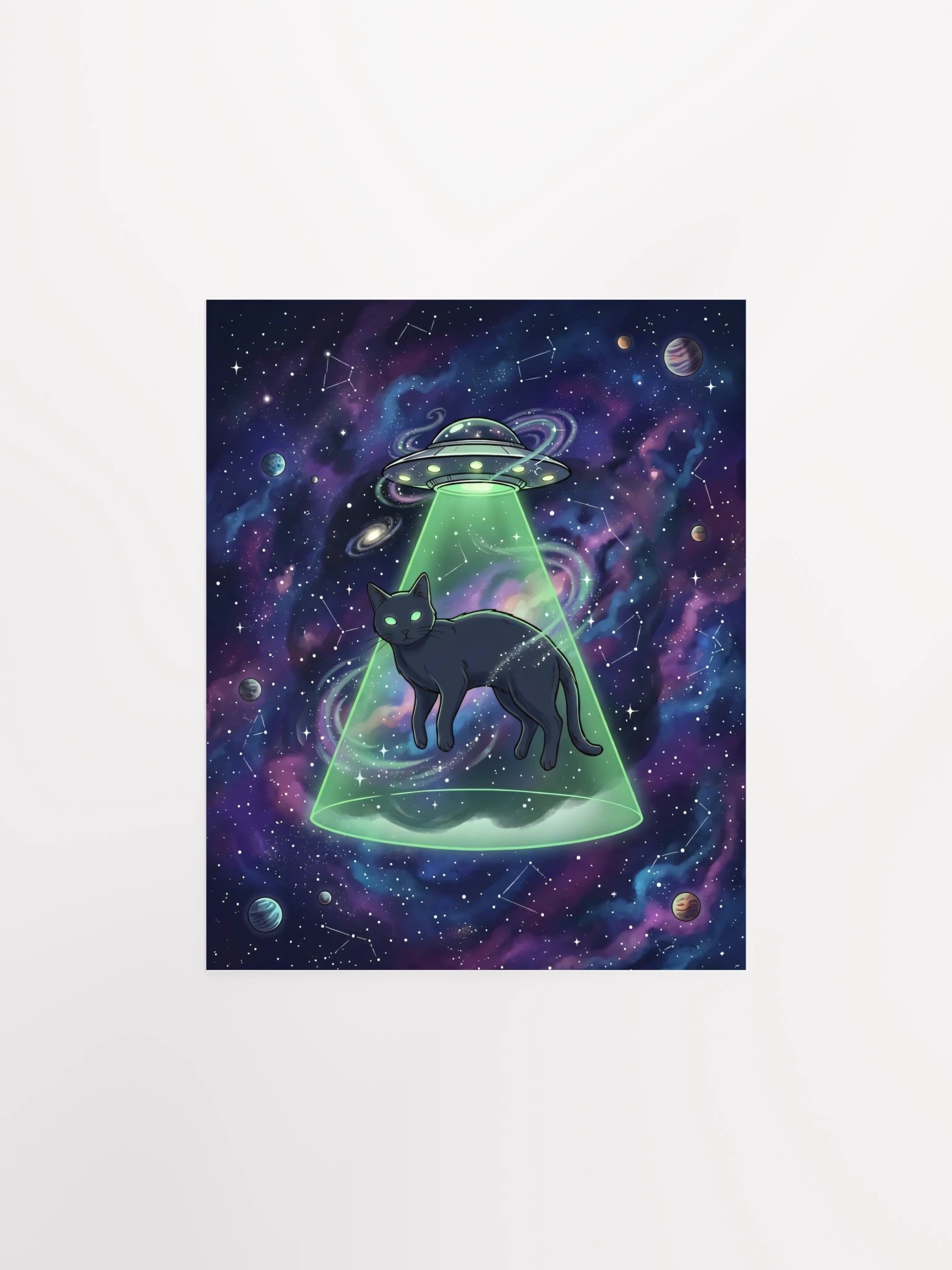 Abducted Black Cat Poster product image (25)