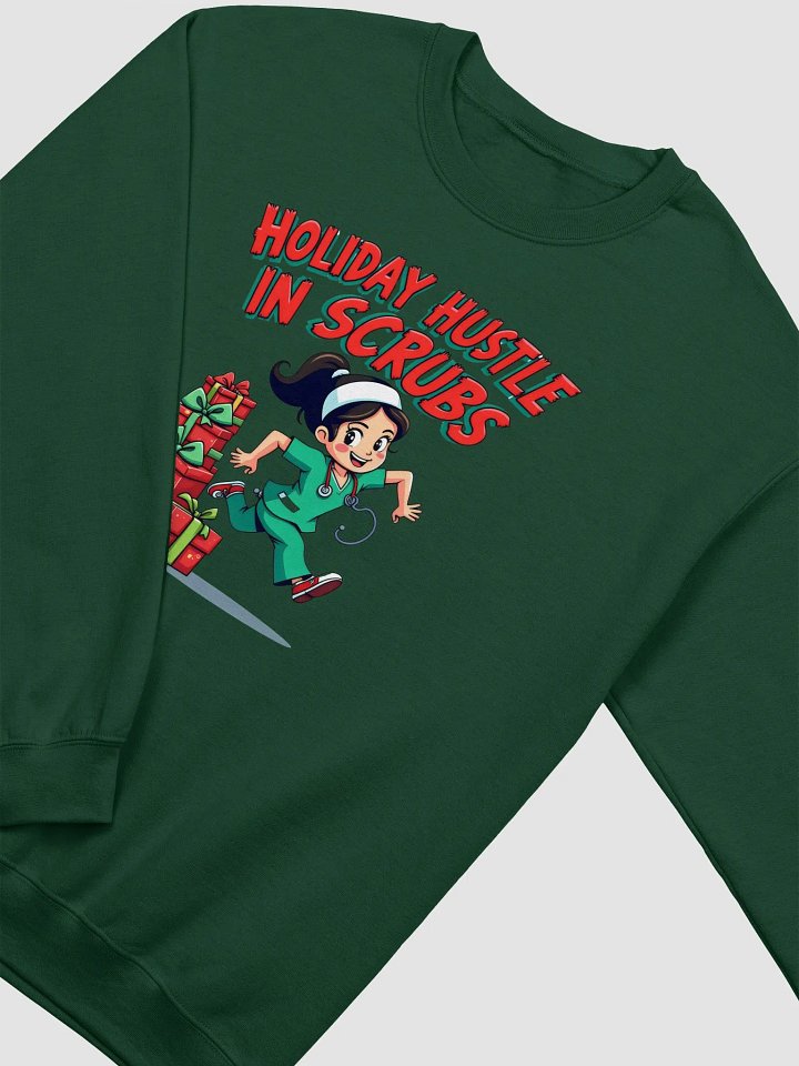 Holiday Hustle in Scrubs Crewneck Sweatshirt product image (21)