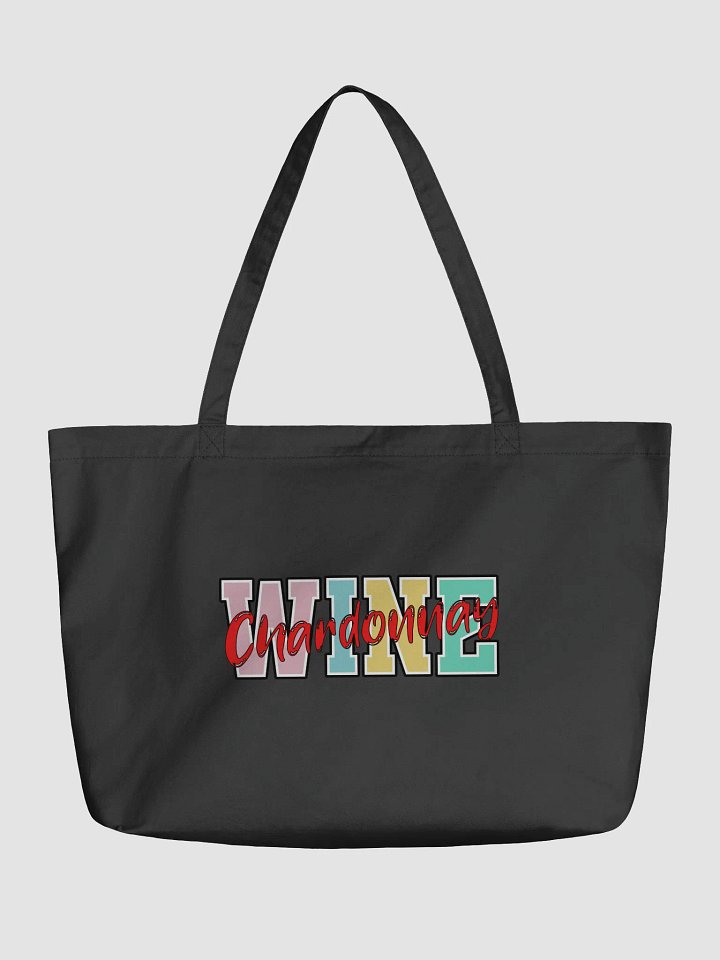 Wine Chardonnay Colorful Tote product image (2)