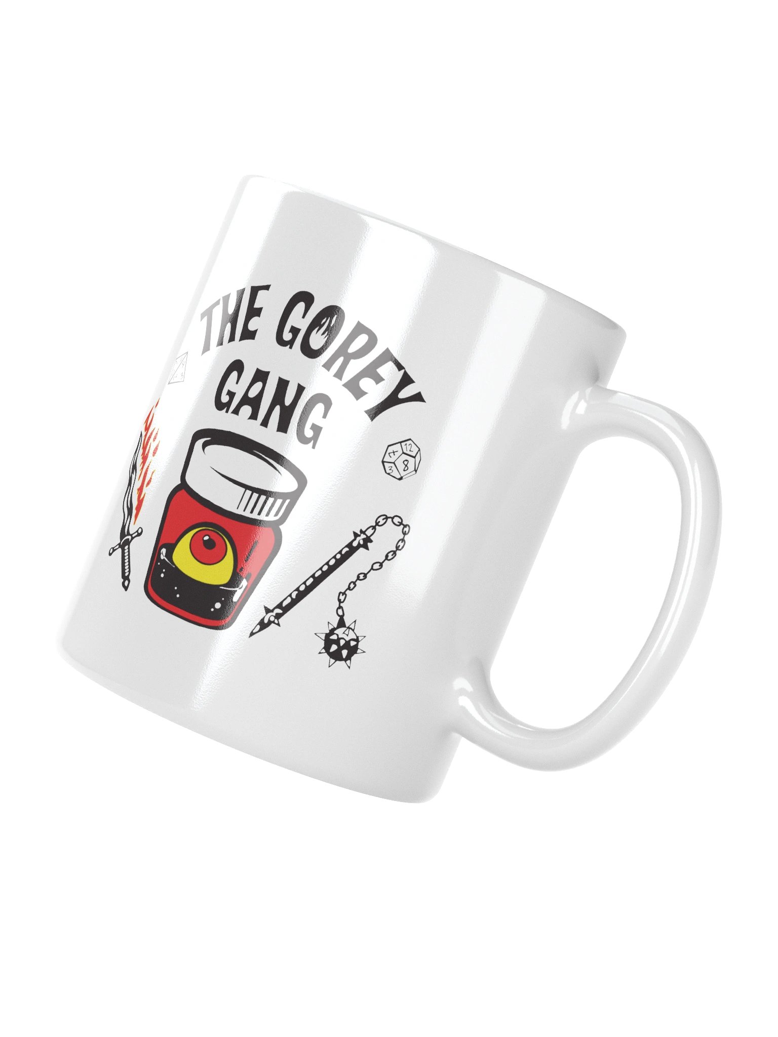 DnD Gang - White Glossy Mug product image (12)