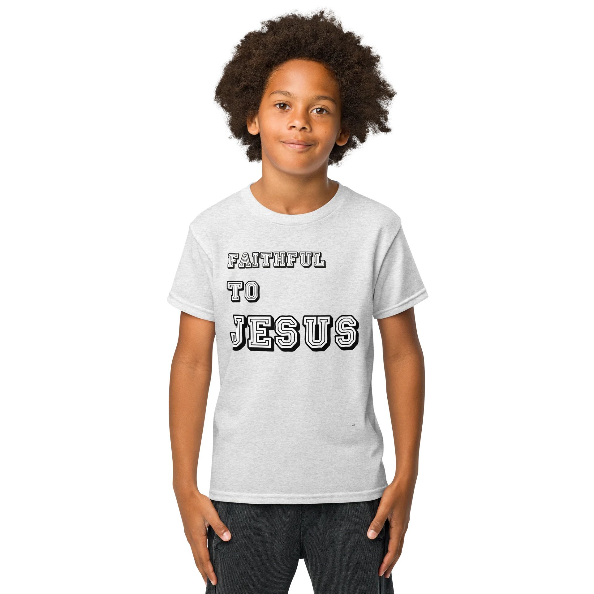 FAITHFUL TO JESUS YOUTH UNISEX product image (6)