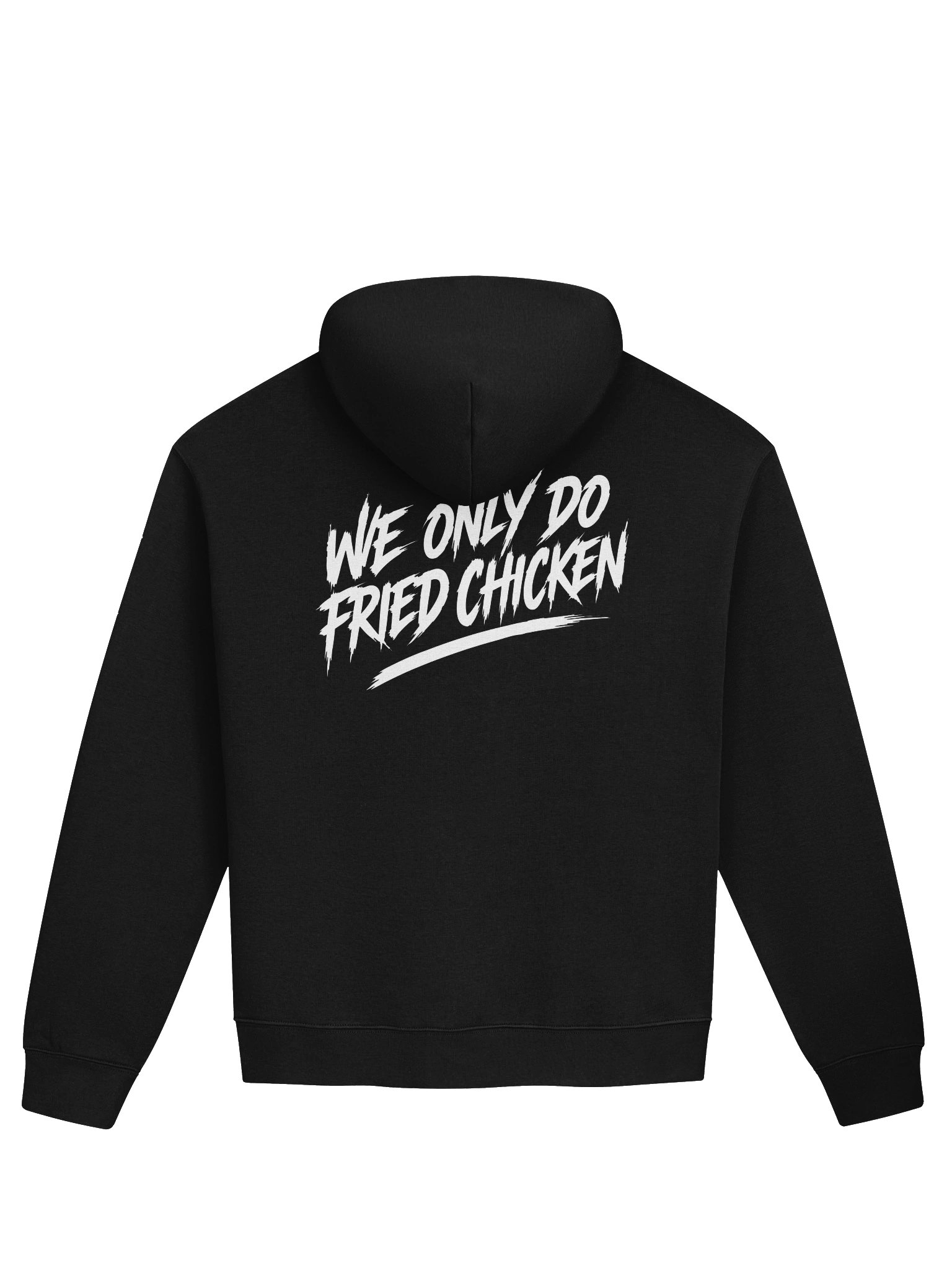 Frankie Emblem Back Print Hoodie — Black product image (2)