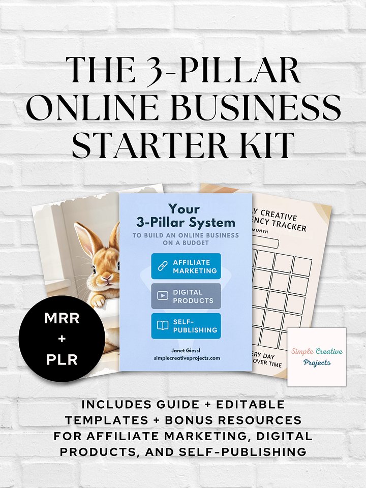 The 3-Pillar Online Business Starter Kit - MRR and PLR product image (1)