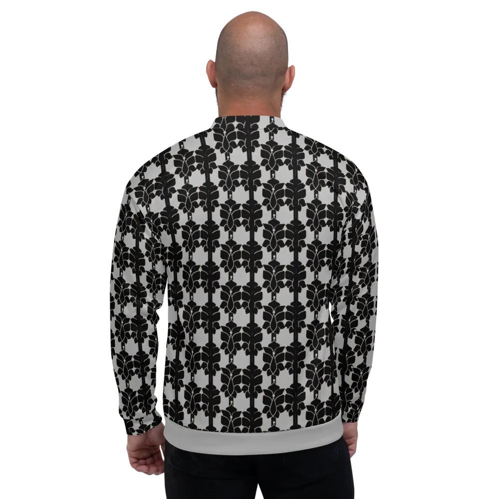 Symmetry Noir Custom Bomber Jacket product image (6)