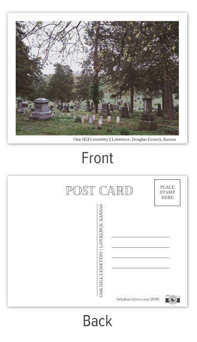 Springscape, Oak Hill, Lawrence, Kansas postcard product image (1)