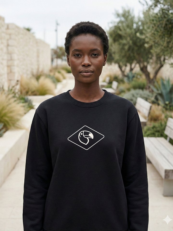 Toucan Icon Sweatshirt — Coastal Minimal product image (2)