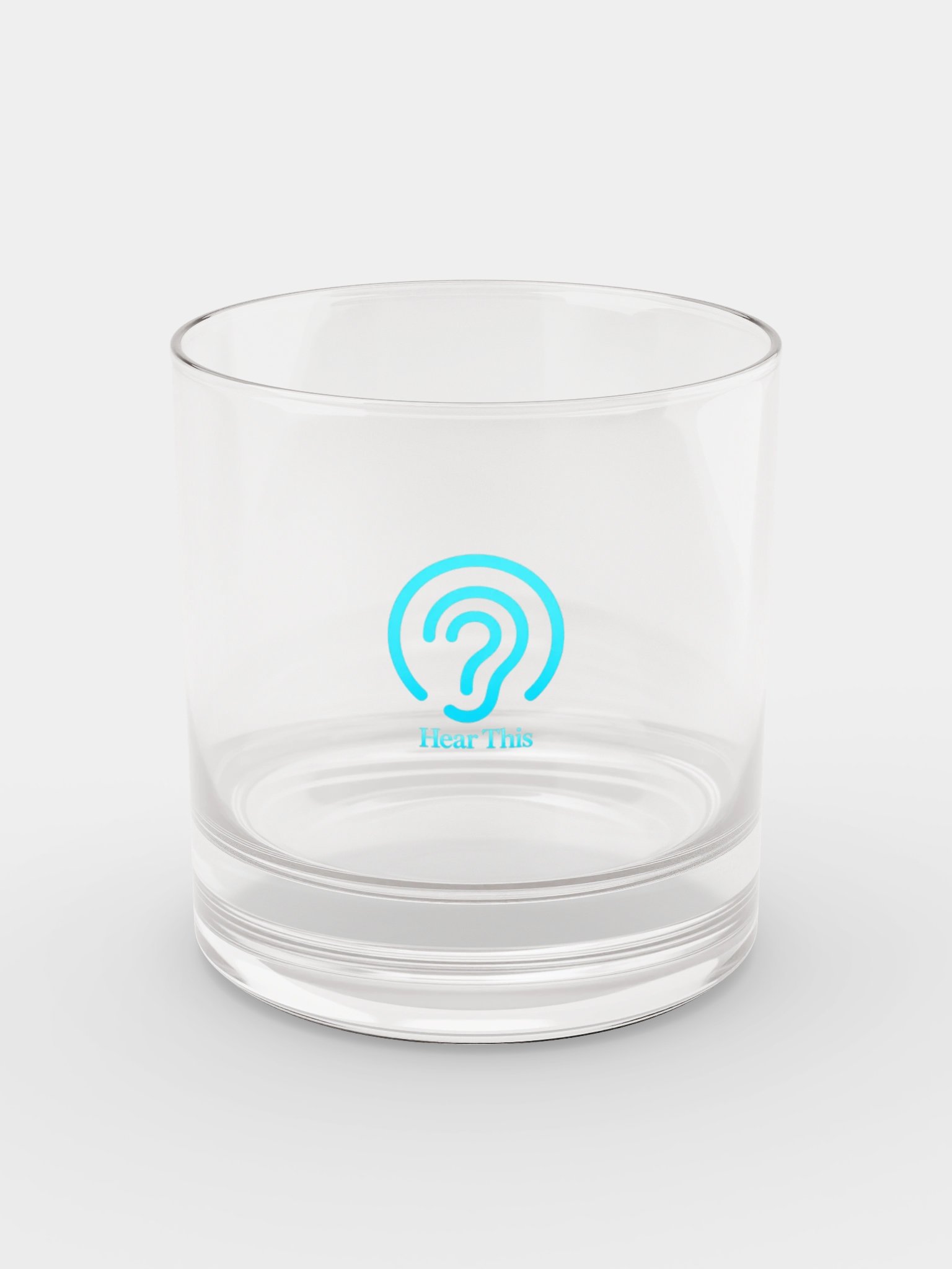 Rocks Glass - Cyan Print product image (4)
