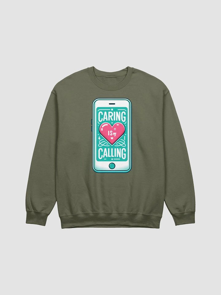 Caring Is My Calling Crewneck Sweatshirt product image (7)